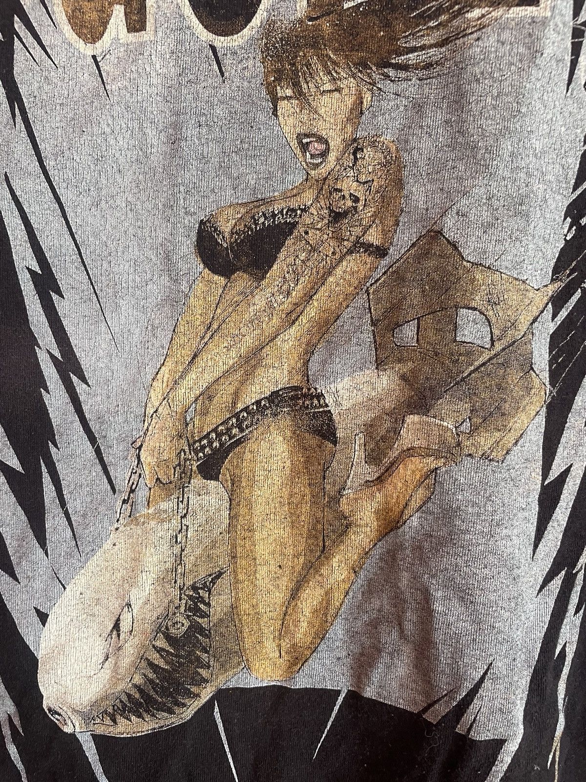 Anime × Band Tees × Vintage Vintage Gurd Terminate Tee Sexy Girl Anima Cartoon T Shirt Size US XXL / EU 58 / 5 - 6 Thumbnail