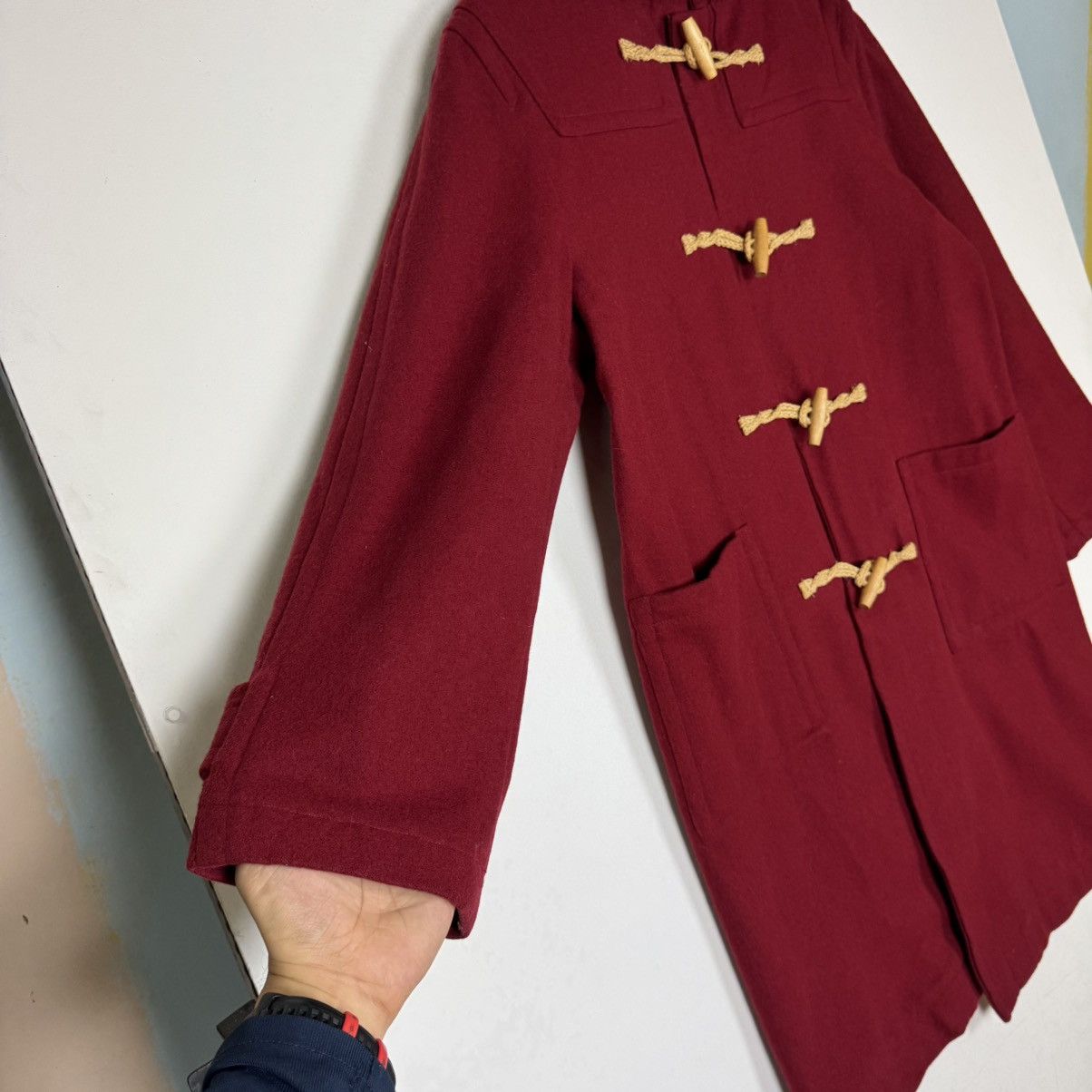 Spinash Spinash Duffle Red Coat Size US M / EU 48-50 / 2 - 6 Thumbnail