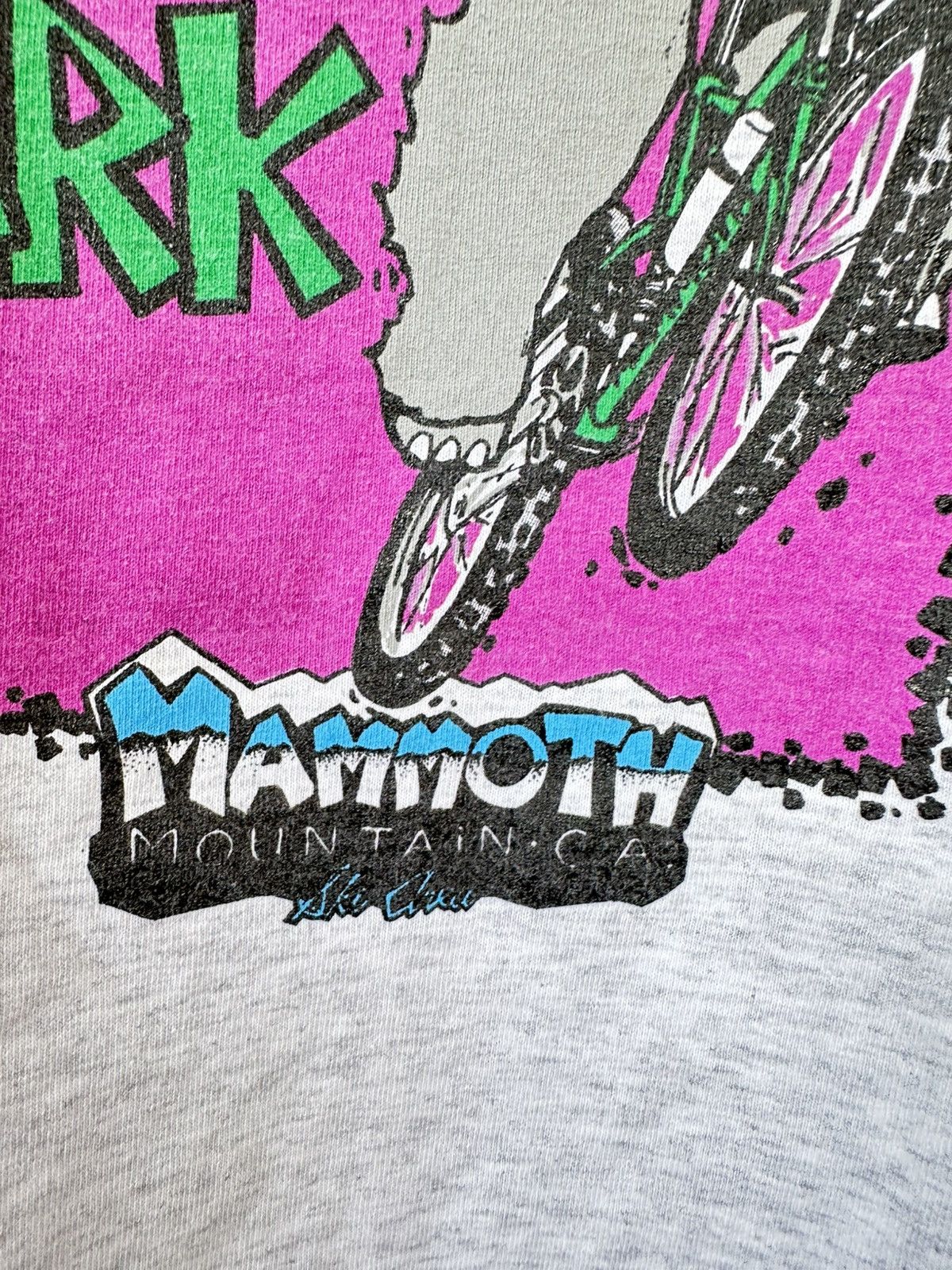Vintage Vintage 90s Mammoth Mountain Bike Park Tee Size US L / EU 52-54 / 3 - 4 Thumbnail