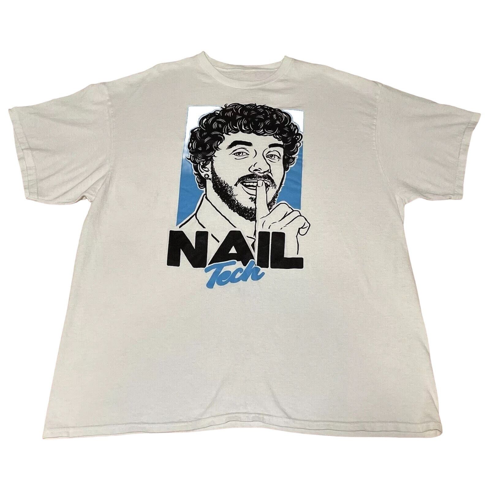The Unbranded Brand Jack Harlow Men's Nail Tech Song T-Shirt Tee 2XL Size US XXL / EU 58 / 5 - 1 Thumbnail