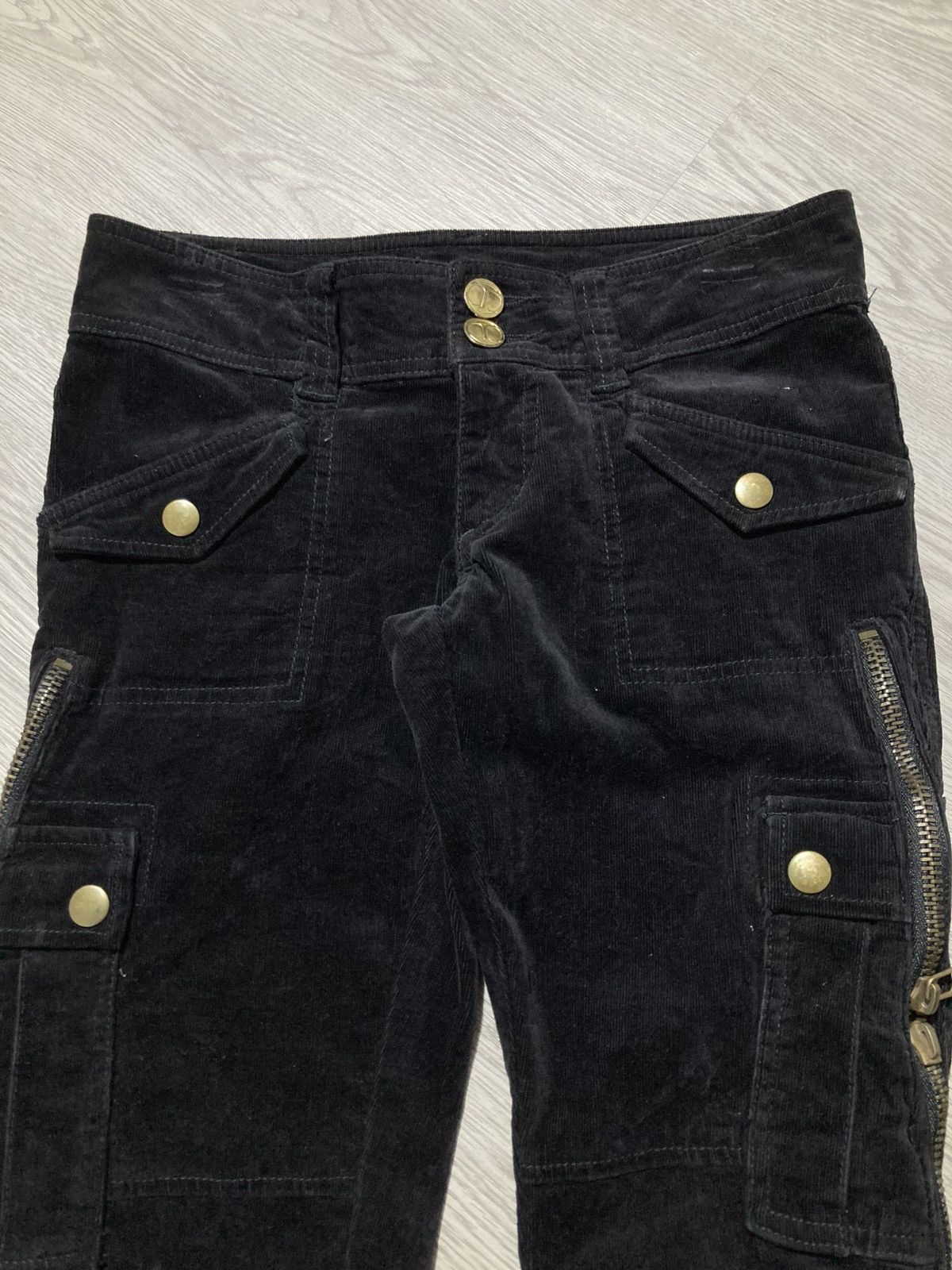 If Six Was Nine 2000s Manies Corduroy Anarchy Punk Vkei Lgb Style Pants Size US 28 / EU 44 - 10 Thumbnail