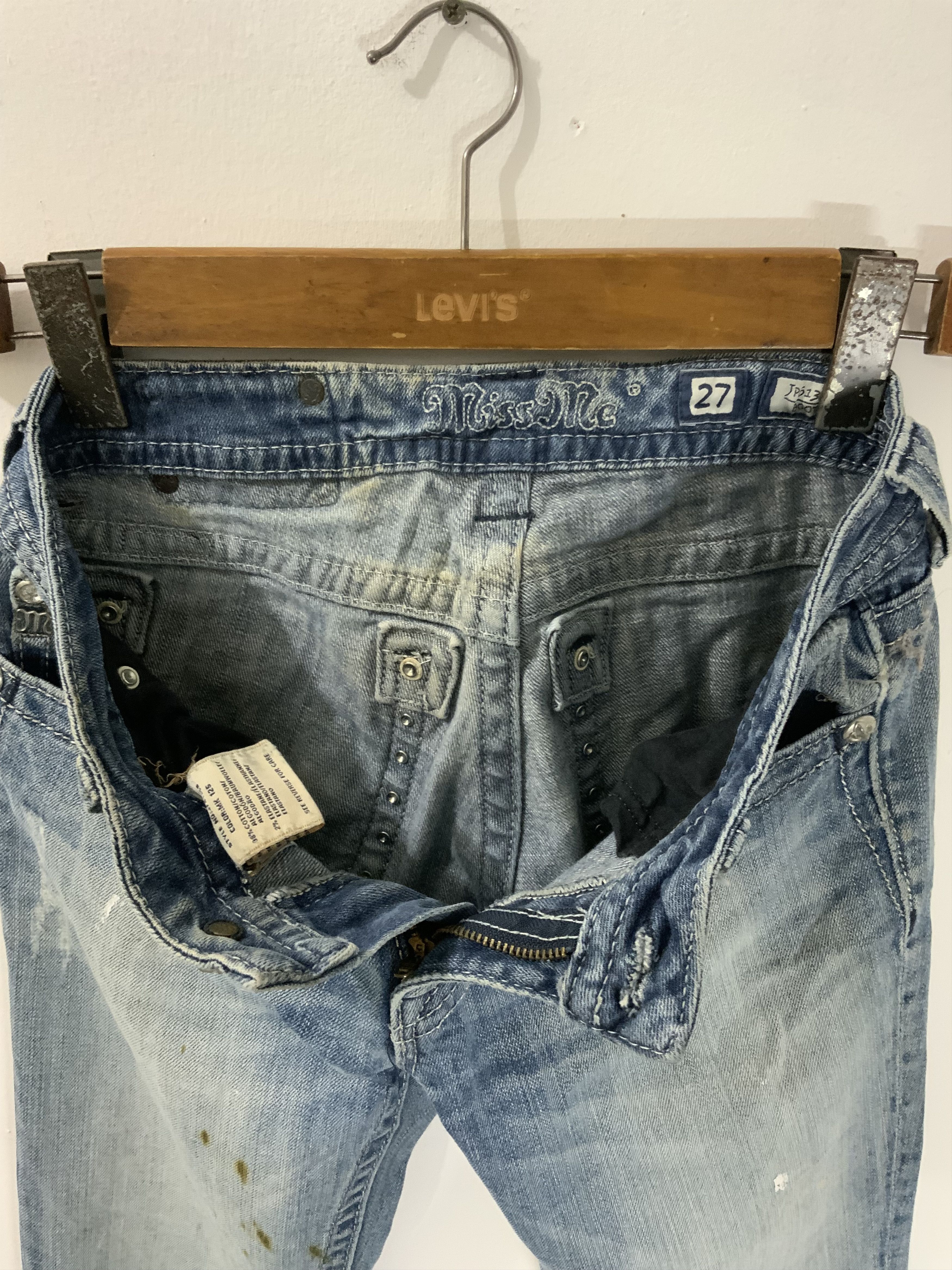 Miss Me Miss Me Boot Cut Denim Size 27" / US 4 / IT 40 - 16 Thumbnail