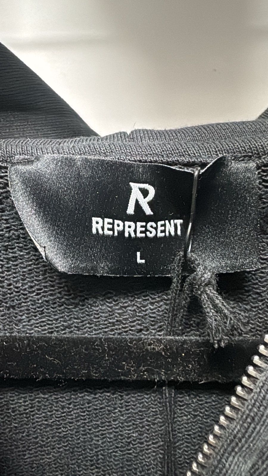 Represent Clo. Represent x Metallica zip hoodie stained black Size US L / EU 52-54 / 3 - 2 Thumbnail