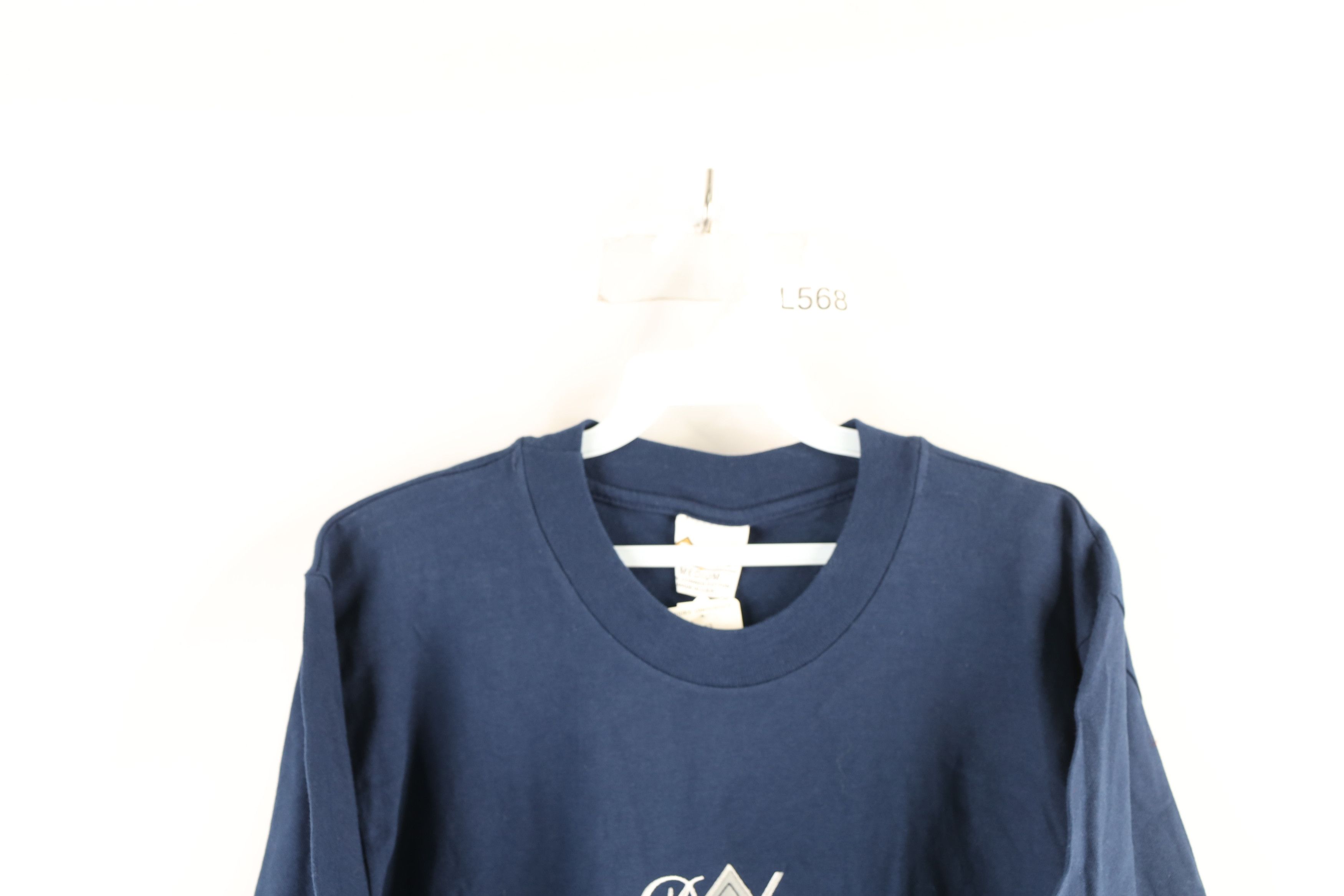 Vintage NOS Vintage 90s Out Duke University Mom T-Shirt Blue USA Size M / US 6-8 / IT 42-44 - 2 Thumbnail