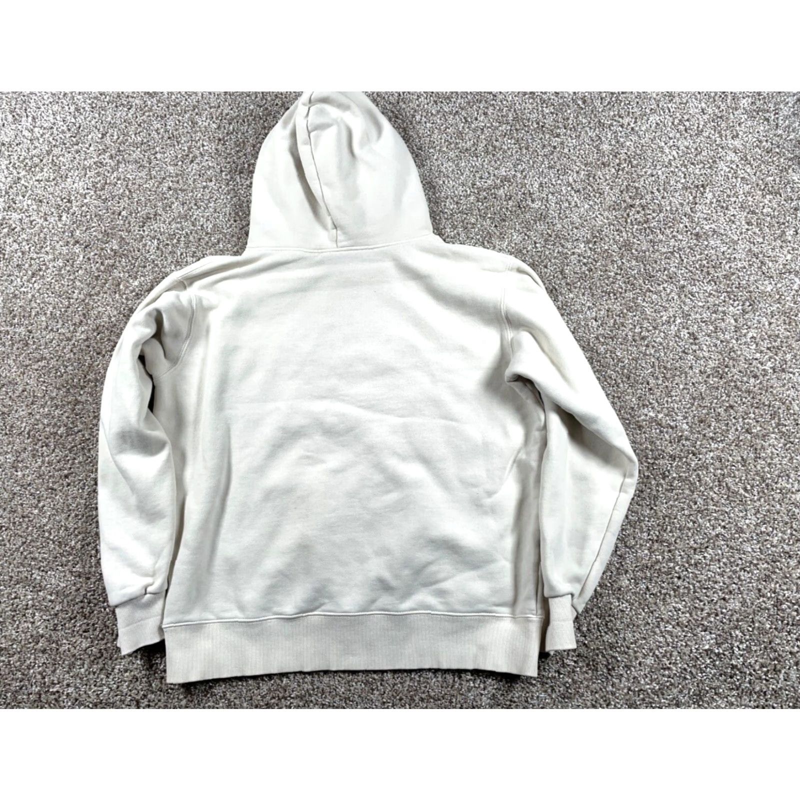 Vintage Apartment Hoodie Adult Large Ivory Sweatshirt Drawstring Girl's Fantasies Retro Heavyweight Pockets Cotton Polyester Size US L / EU 52-54 / 3 - 3 Thumbnail