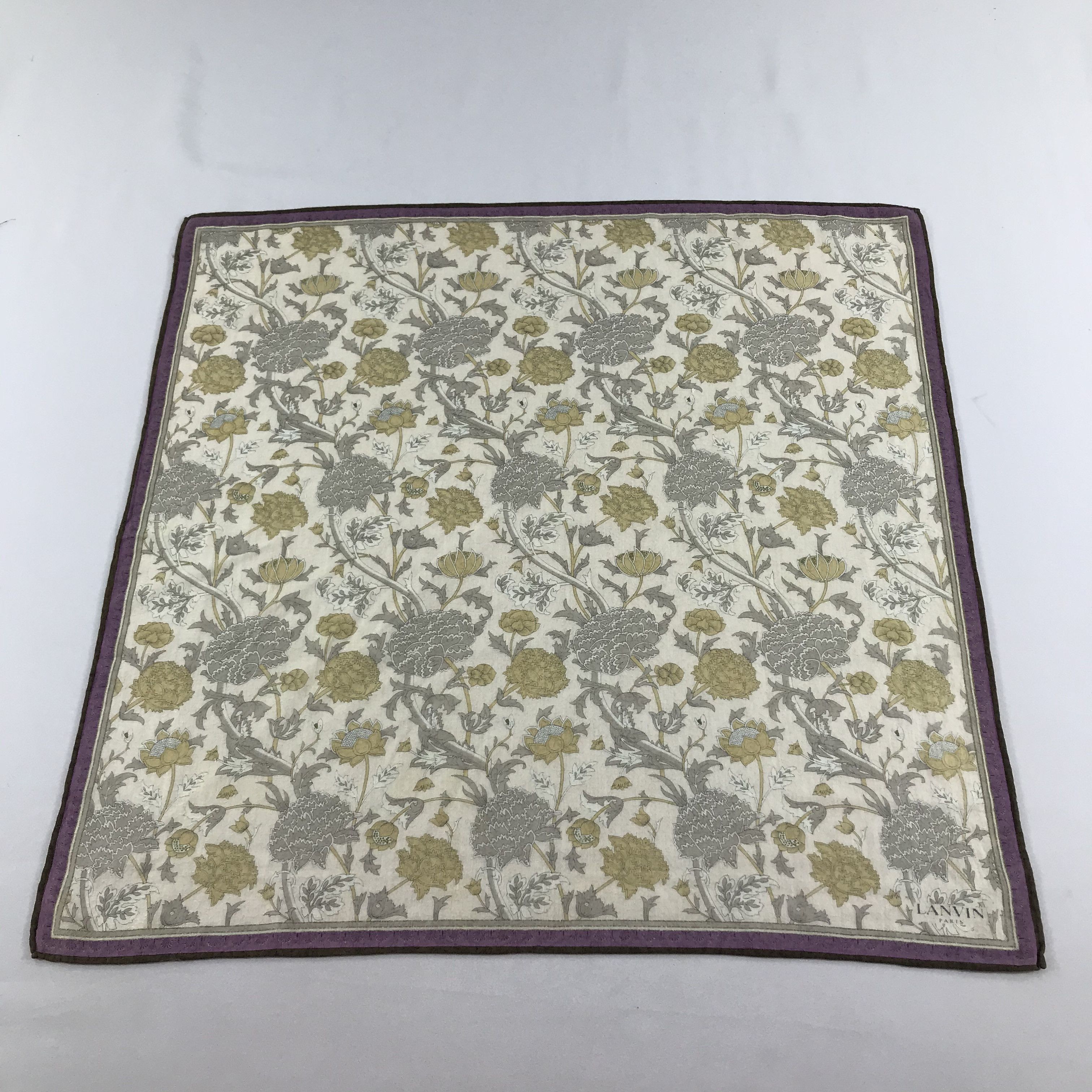 Lanvin Lanvin Handkerchief Neckerchief Bandana H998 Size ONE SIZE - 2 Thumbnail