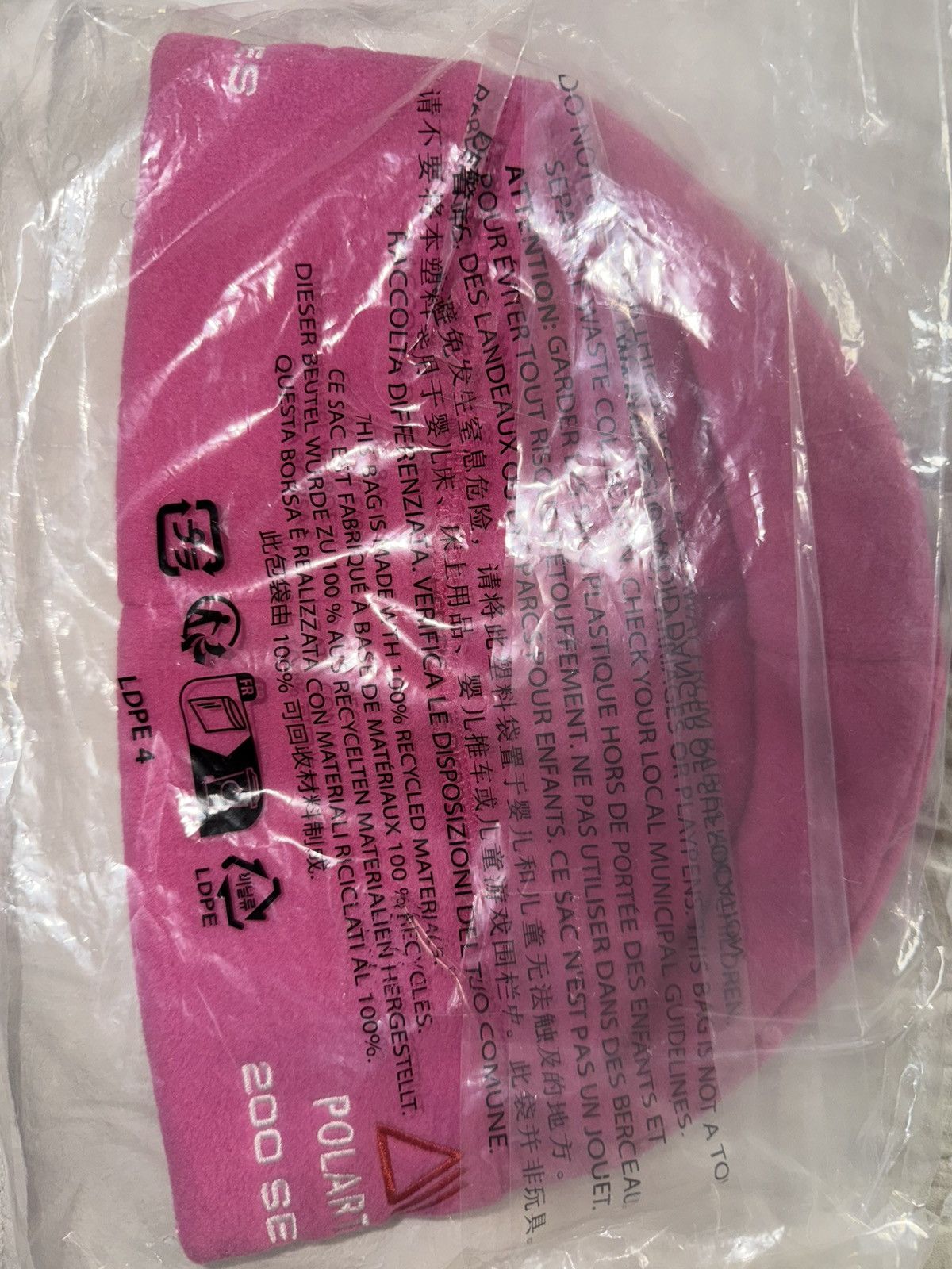 Supreme Supreme Polartec Sport Beanie – Pink Size ONE SIZE - 5 Thumbnail