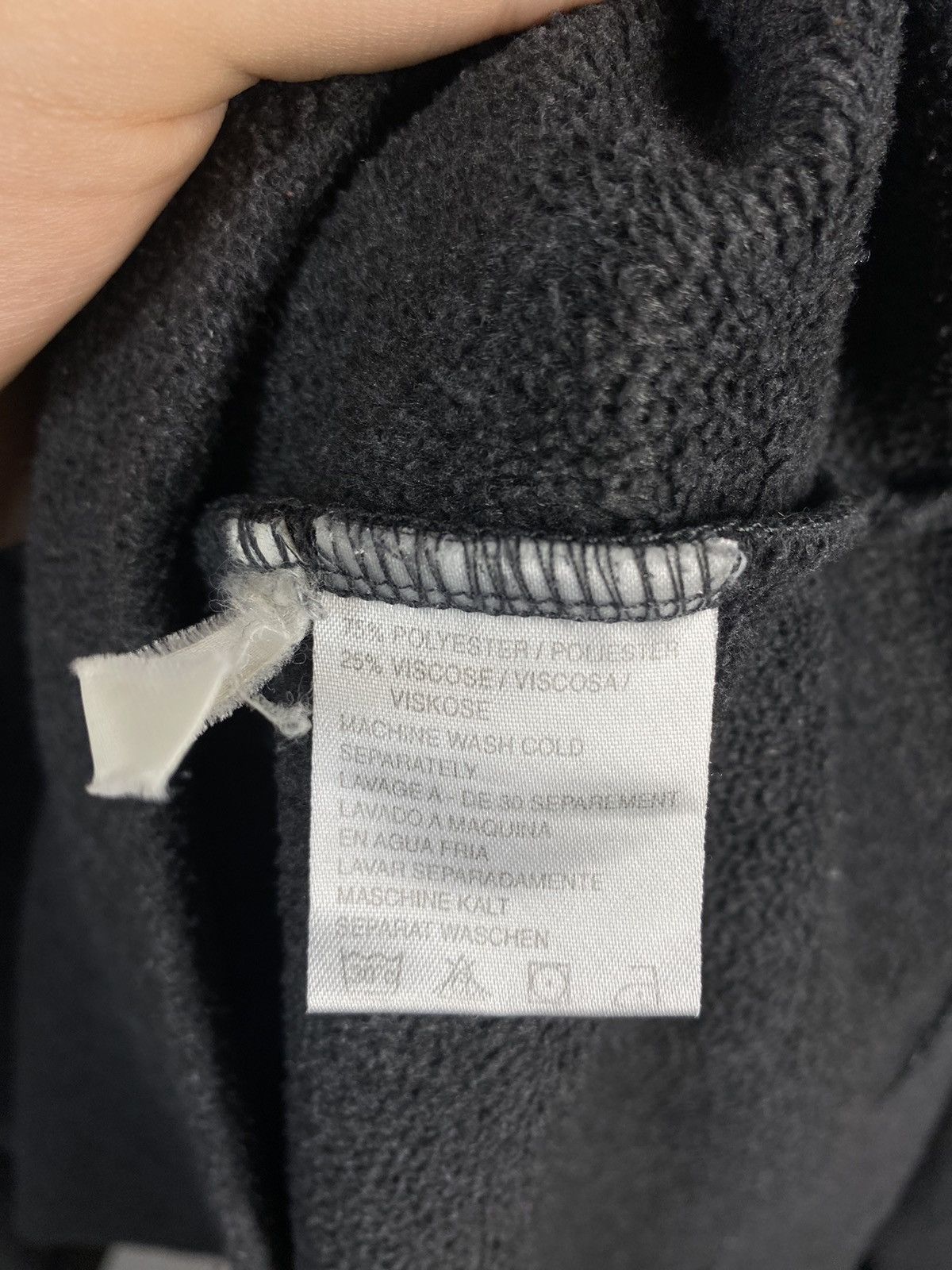 Yves Saint Laurent Fleece YSL Sweatshirt 1/4 Zip Big Logo Grey YSL Sweater Size US XL / EU 56 / 4 - 6 Thumbnail