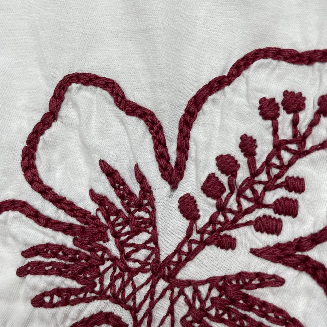 Designer × Prada Prada Milano Embroidered Floral Print T Shirt Women’s Size S Size S / US 4 / IT 40 - 17 Thumbnail