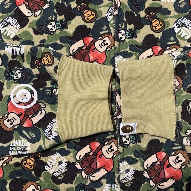 Bape BAPE × Disney Ralph Milo Shark Full Zip Hoodie ABC CAMO APE Size US XXL / EU 58 / 5 - 8 Thumbnail