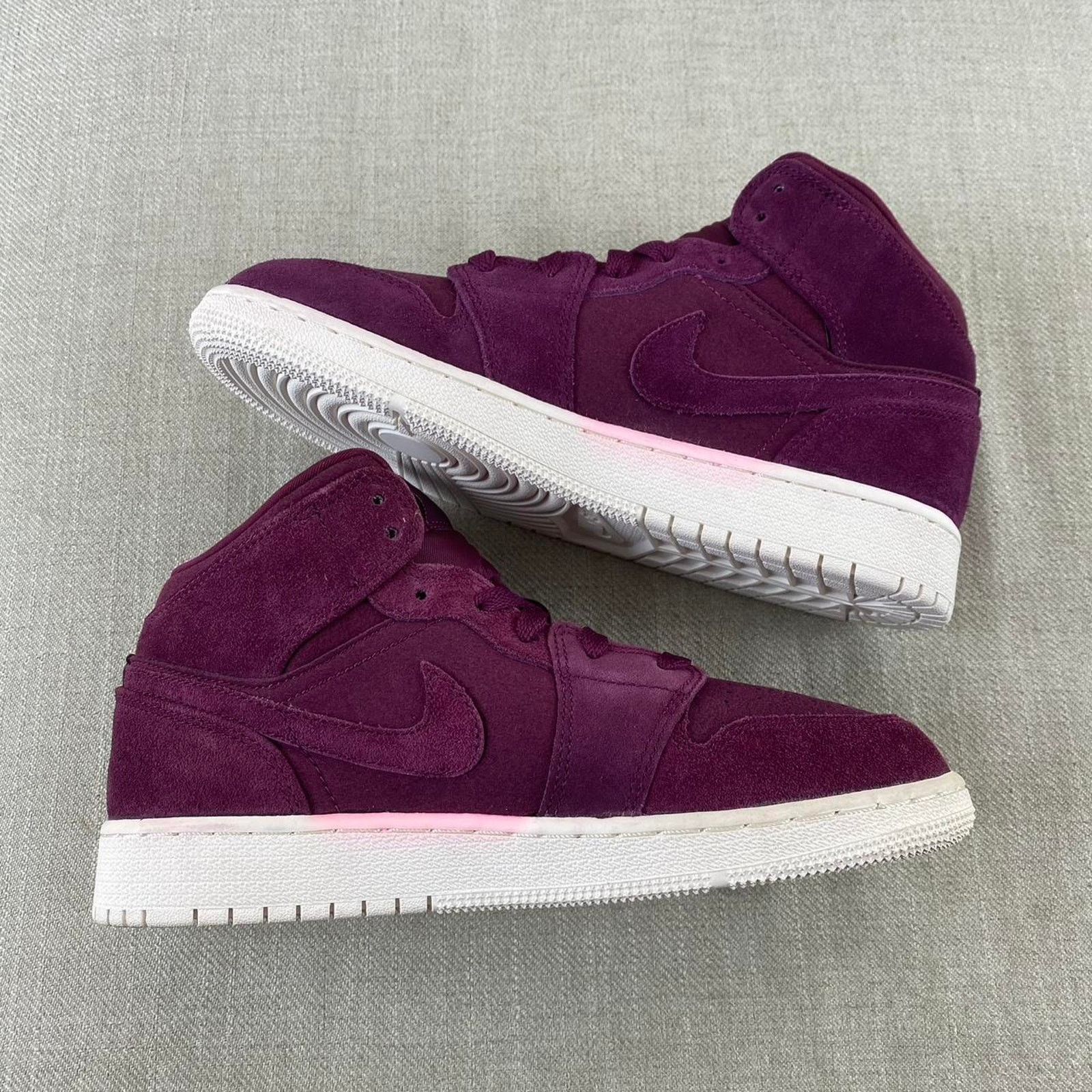 Jordan Brand Jordan 1 Mid “Bordeaux / Burgundy” 7W Size US 7 / IT 37 - 4 Thumbnail