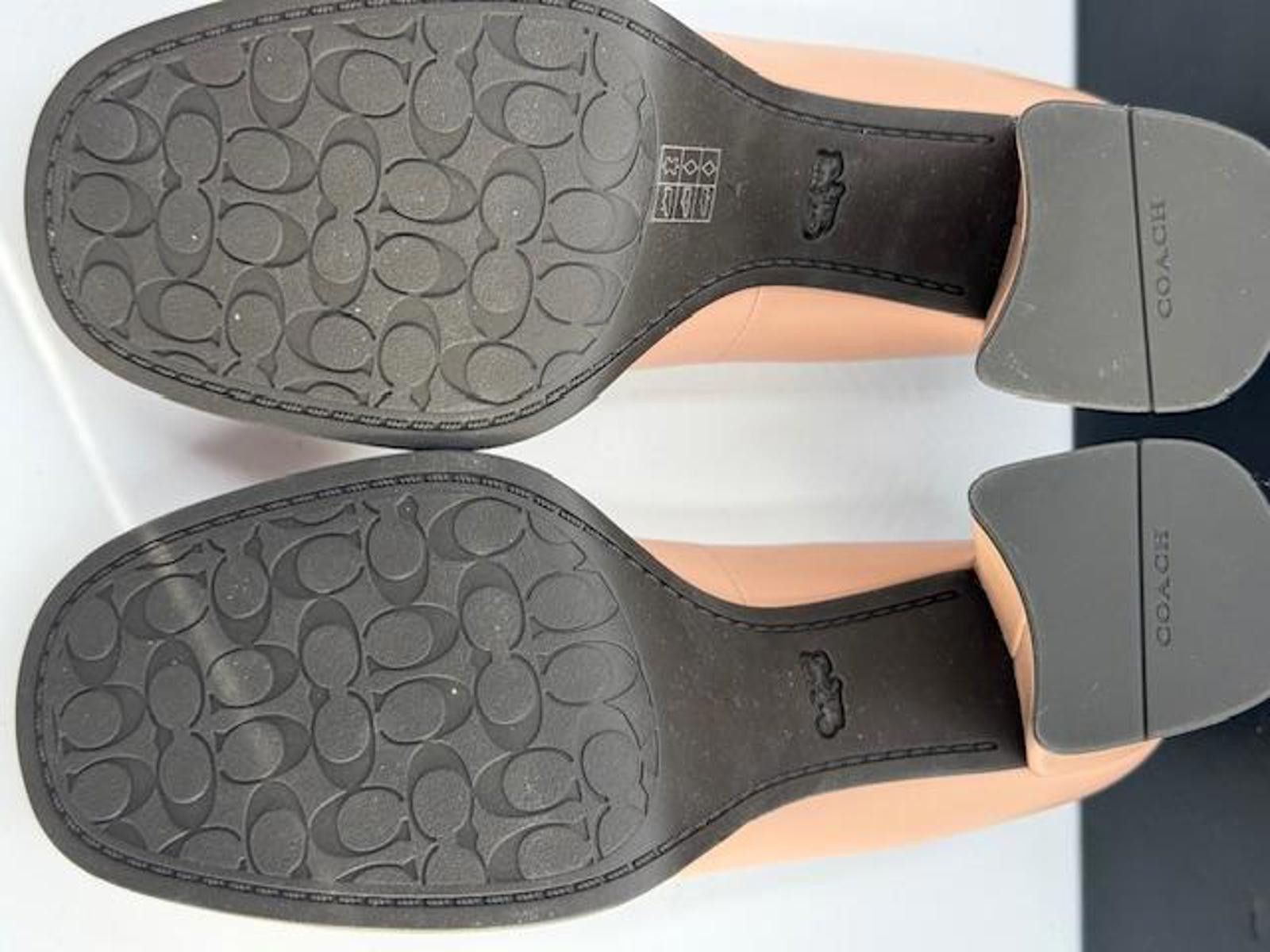 Coach Coach Sculpted Block Heel Pumps - Pale Blush -Women's Size 7 Size US 7 / IT 37 - 8 Thumbnail