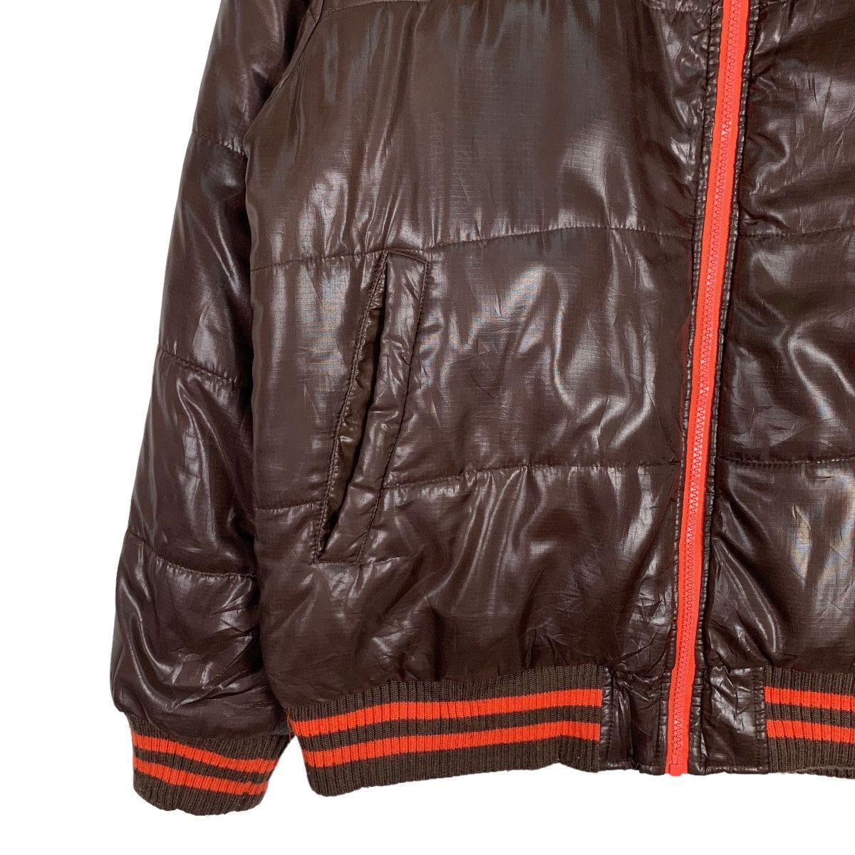 Hang Ten HANG TEN Brown Puffer Jacket #0581-C27 Size US L / EU 52-54 / 3 - 5 Thumbnail