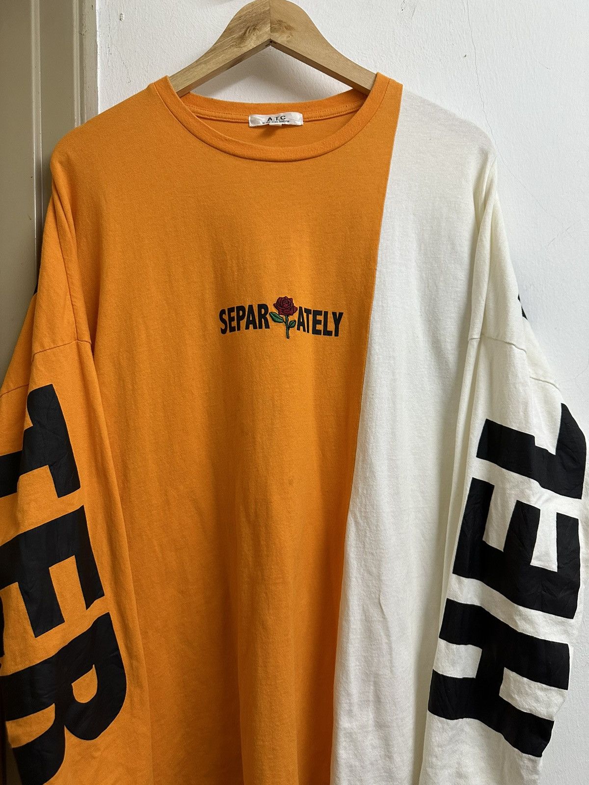 In The Attic Authentic A.T.C x Helter Skelter LS Tshirt Size US L / EU 52-54 / 3 - 4 Thumbnail
