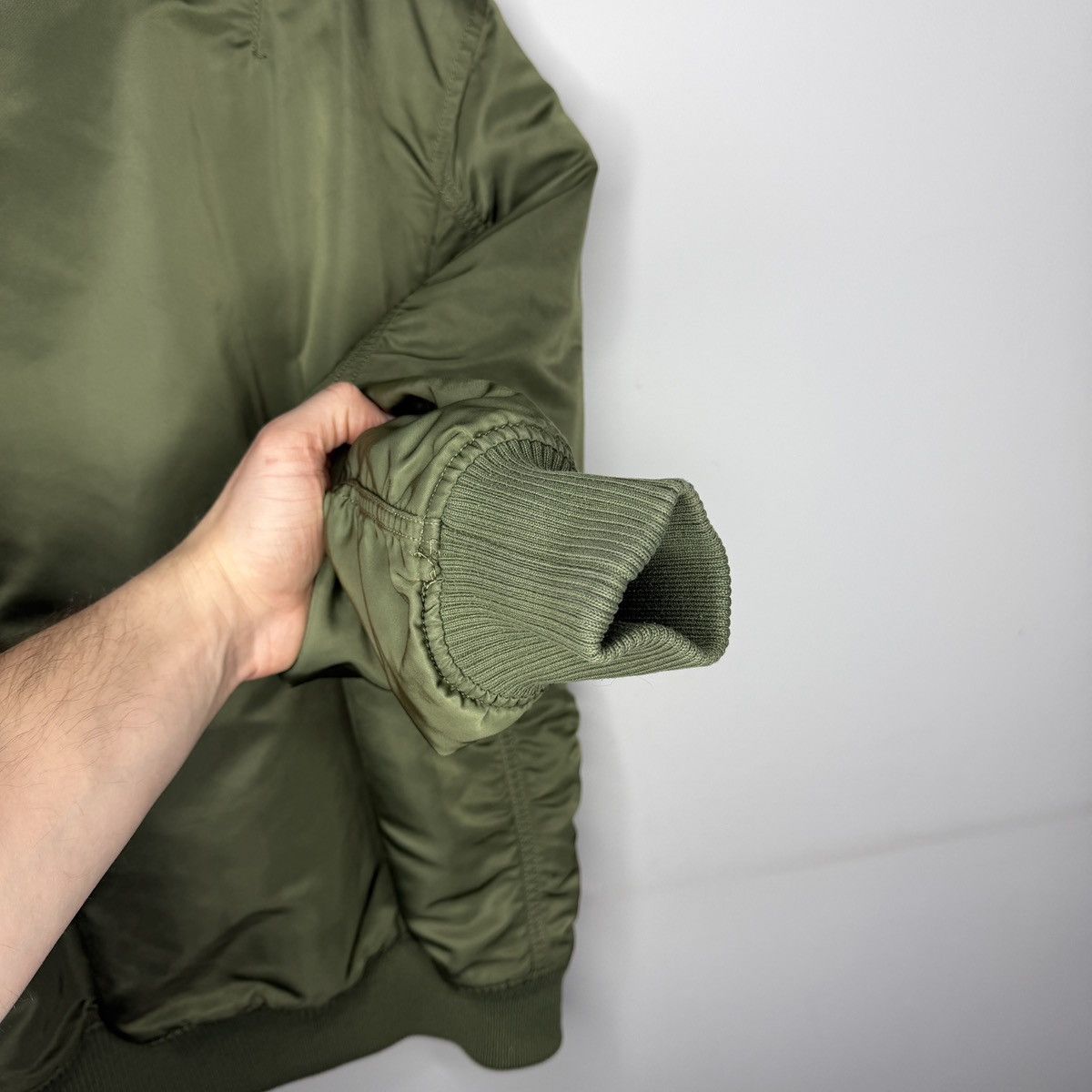 Alpha Industries Vintage Alpha Industries Bomber Vest CWU MA-1 Jacket Rare Size US XL / EU 56 / 4 - 8 Thumbnail