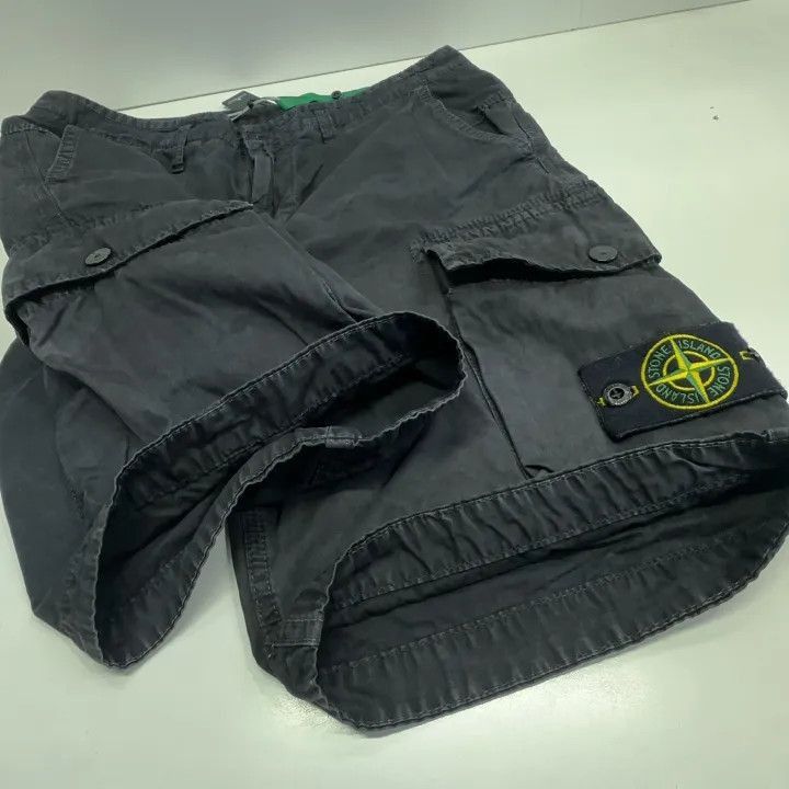 Stone Island Stone Island Men's Black Casual Shorts -2506 Size US 30 / EU 46 - 7 Thumbnail