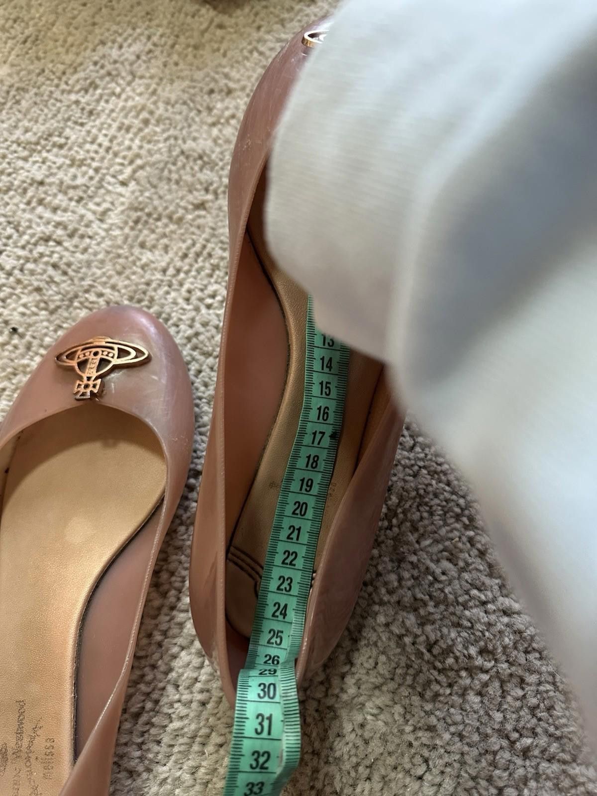 Melissa × Vivienne Westwood Vivienne Westwood Melissa Ballet Flats Sz 38 Size US 8 / IT 38 - 8 Thumbnail