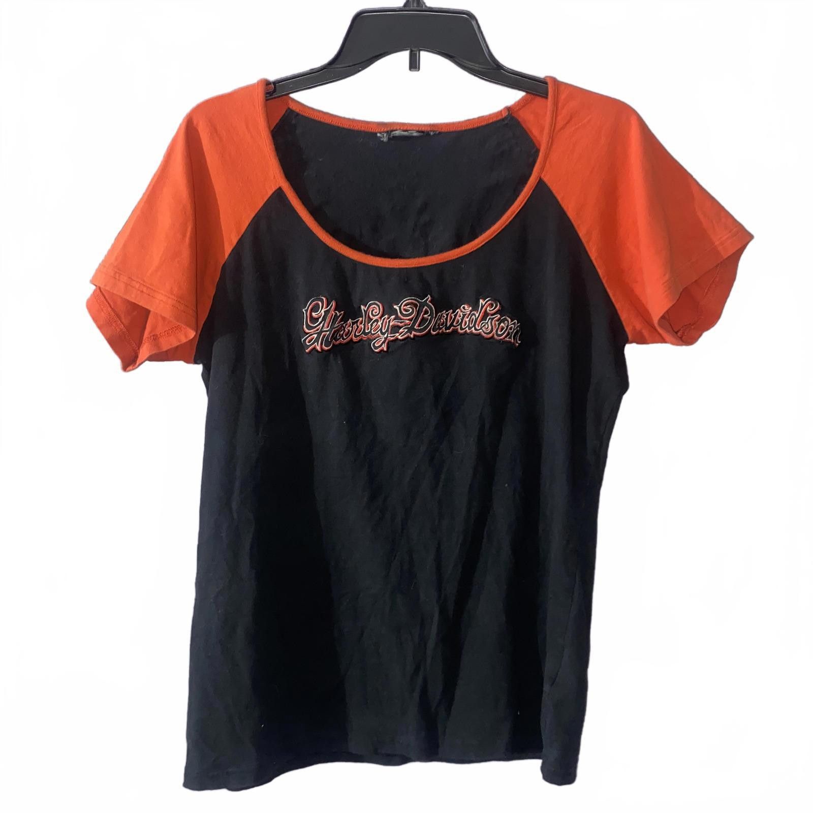 Harley Davidson Harley-Davidson Y2K Graphic Tee XL Bikercore Heart & Wings Size XL / US 12-14 / IT 48-50 - 2 Thumbnail