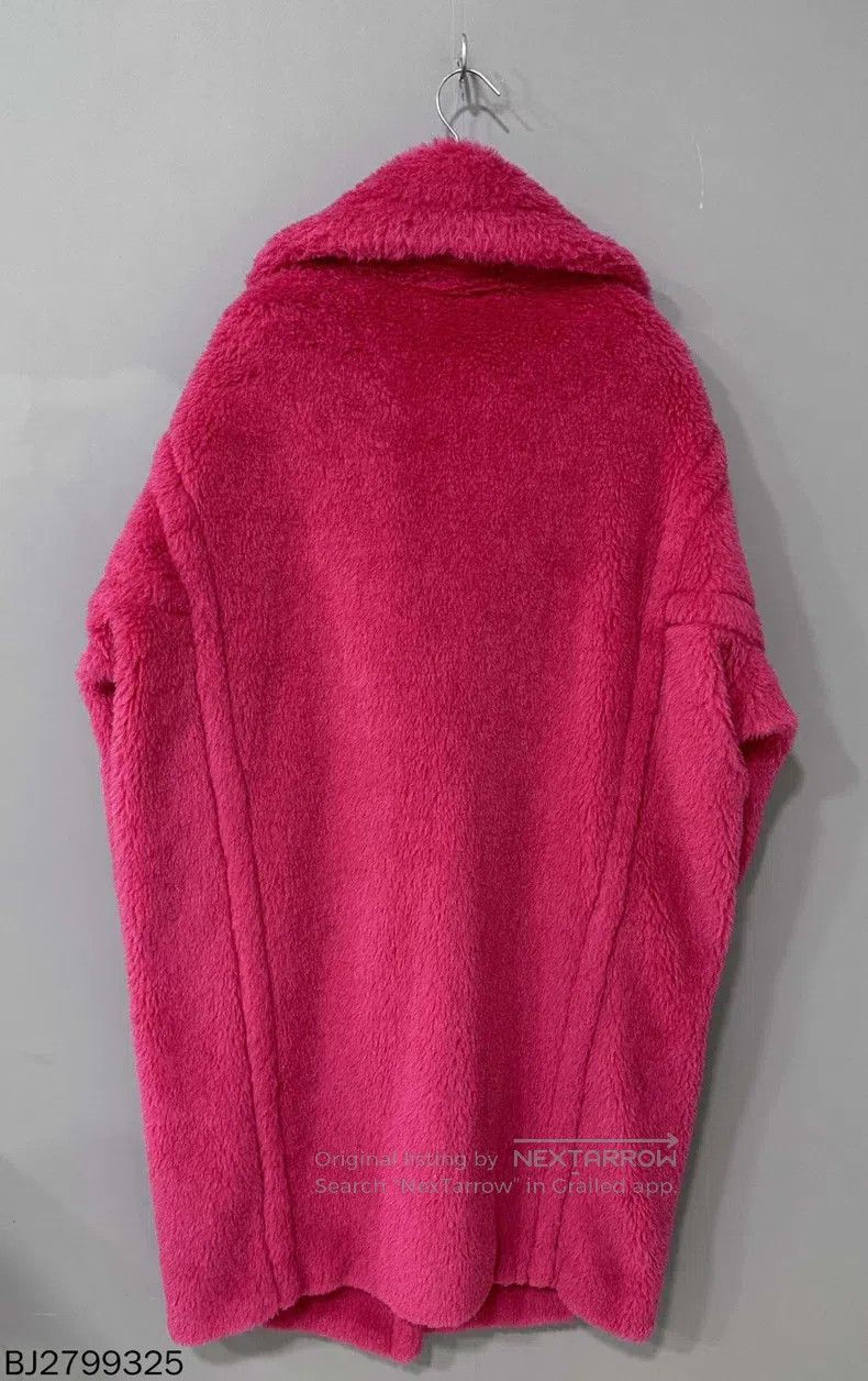 Max Mara Max Mara Raspberry purple teddy long coat Size XS / US 0-2 / IT 36-38 - 3 Thumbnail