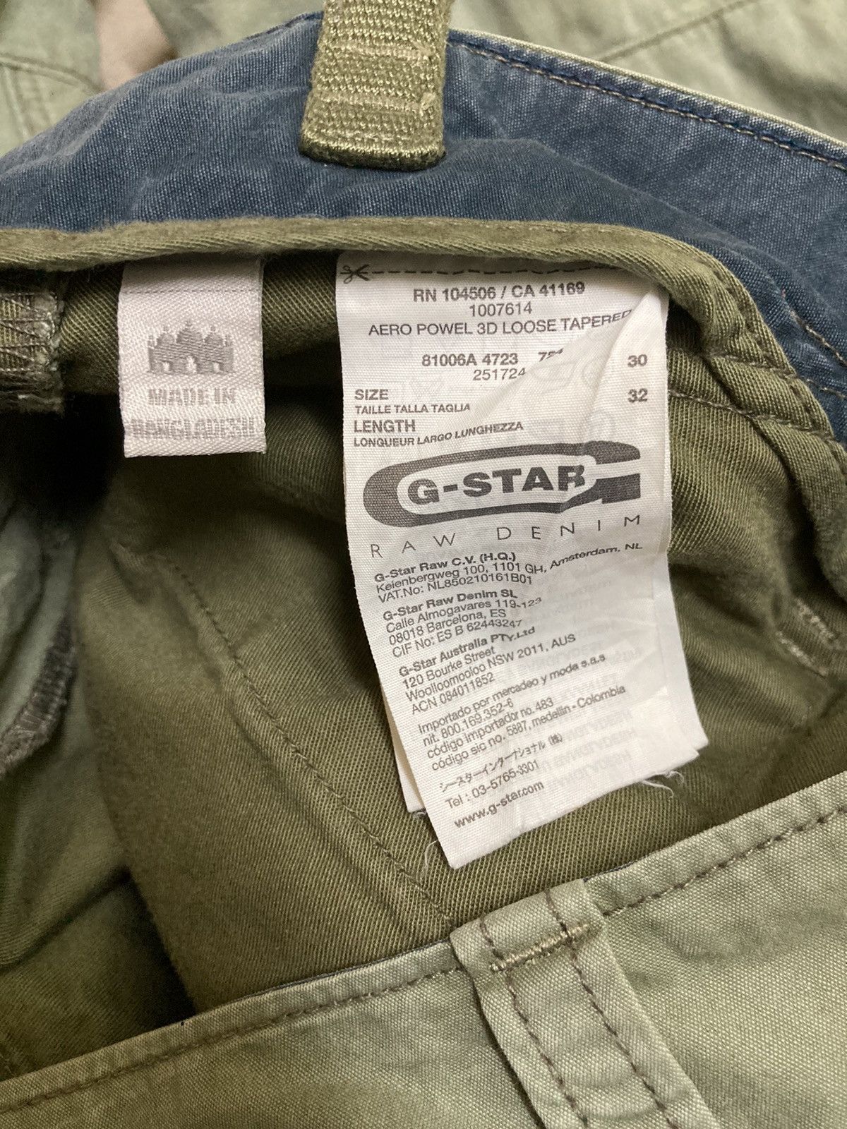 G-Star G-Star Raw Pants Size US 32 / EU 48 - 5 Thumbnail