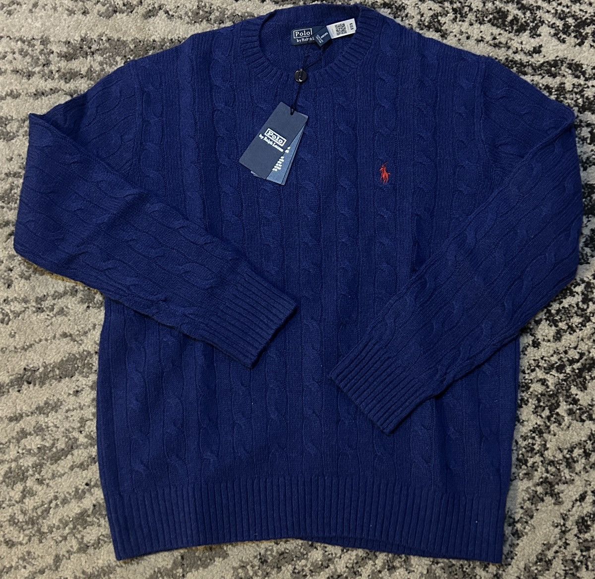 Polo Ralph Lauren Polo Ralph Lauren Featherweight Wool-Cashmere Sweater Size S / US 4 / IT 40 - 4 Thumbnail
