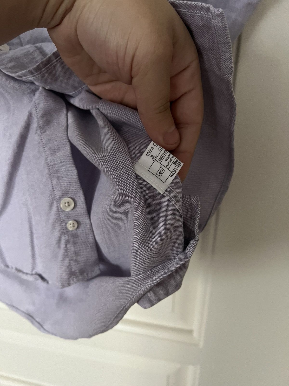 Burberry Vintage Thomas Burberry Shirt Size M Size US M / EU 48-50 / 2 - 10 Thumbnail