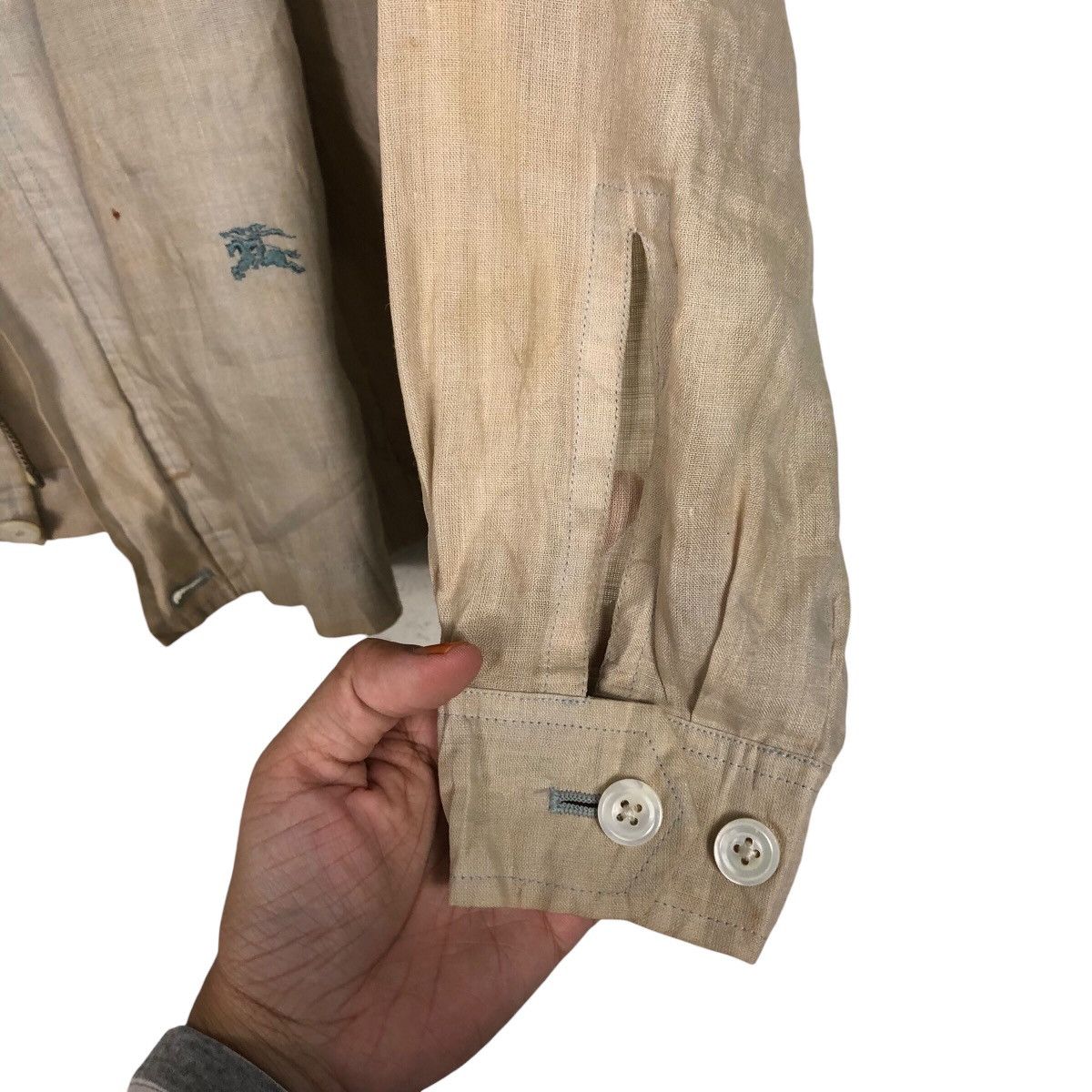 Burberry 📌Vintage Bomber Jacket Burberrys Size US M / EU 48-50 / 2 - 16 Thumbnail
