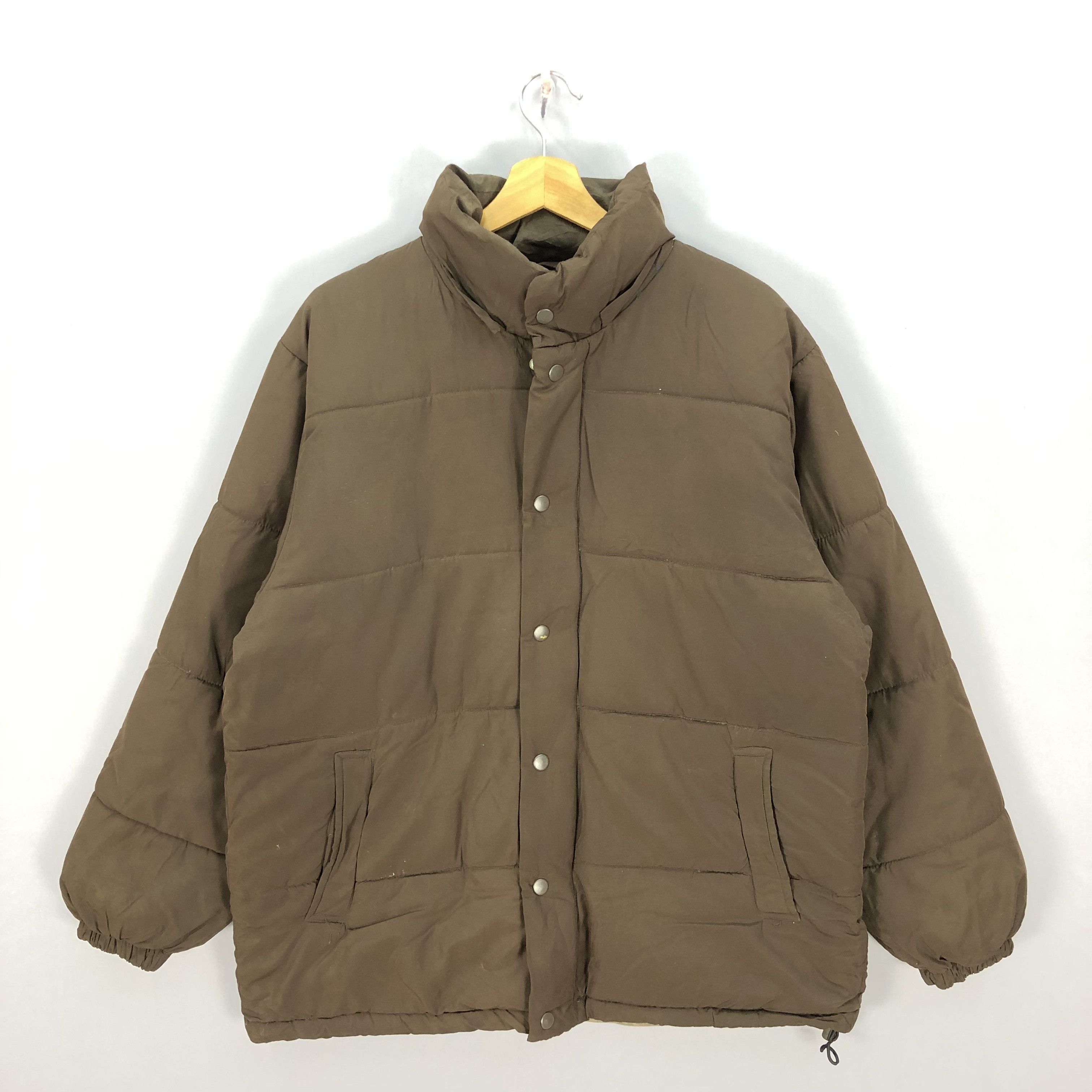 Japanese Brand × Vintage Vintage Hill Crop Goose Down Puffer Quilted Jackets Size US L / EU 52-54 / 3 - 1 Thumbnail