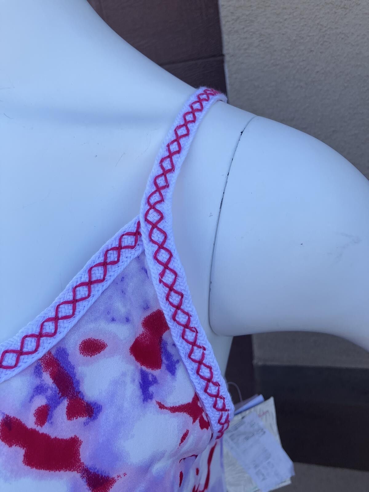 Other NWT Miken Swim Tie-Dye Ruffle Hem Dress Cover-Up Size Small Size ONE SIZE - 10 Thumbnail