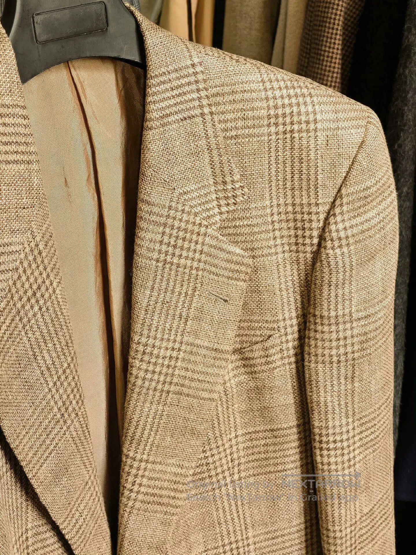 Valentino Vintage Valentino Linen Check Suit. Size US M / EU 48-50 / 2 - 2 Thumbnail