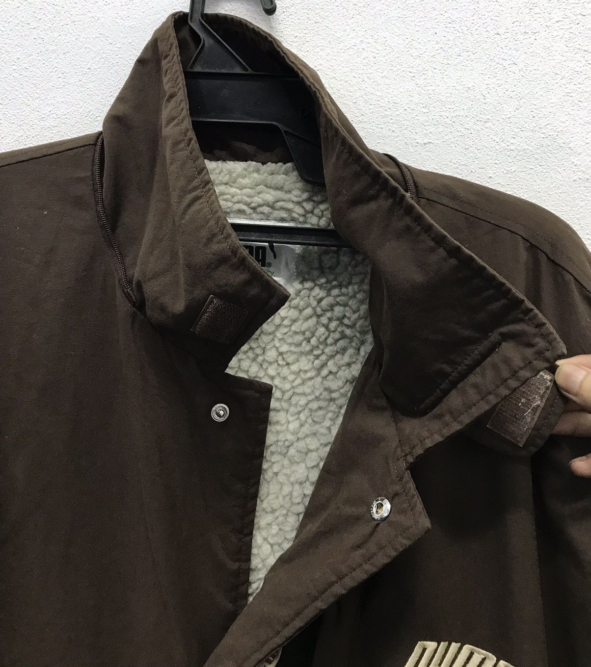 Puma × Vintage Vintage Puma our word To quality hit Union Long Jacket Size US XL / EU 56 / 4 - 3 Thumbnail