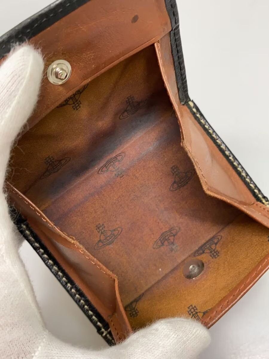 Vivienne Westwood Contrast Stitch Orb Leather Wallet Size ONE SIZE - 7 Thumbnail