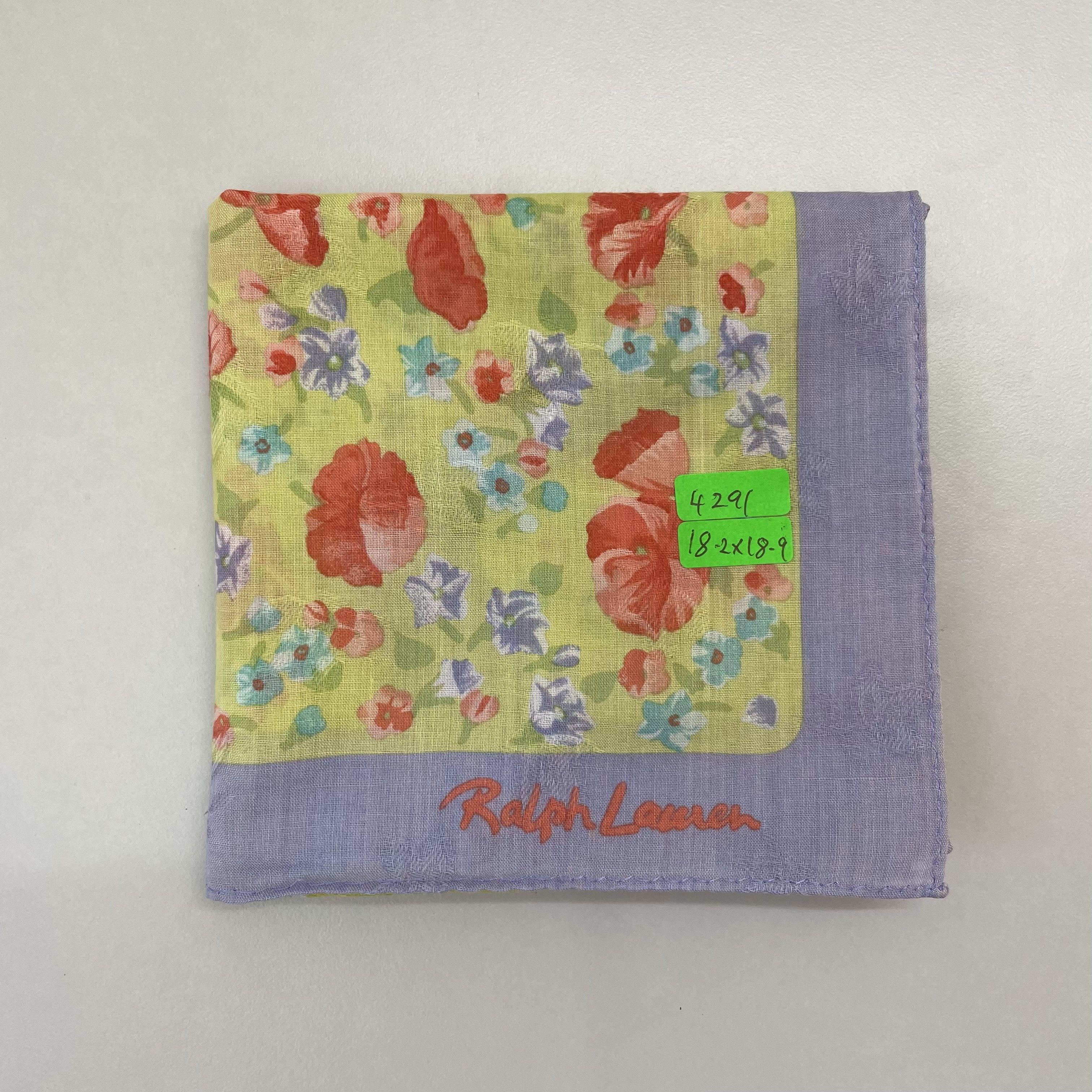 Ralph Lauren × Vintage Ralph Lauren Handkerchief / Neckerchief / Bandana - 4291 Size ONE SIZE - 9 Thumbnail
