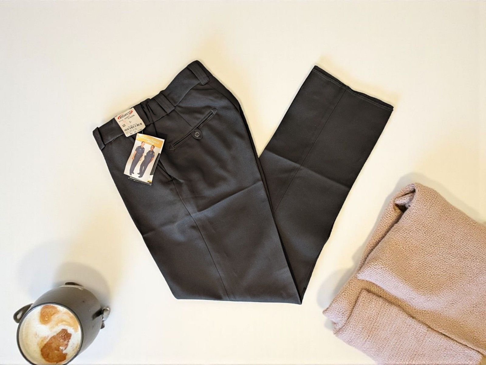 Other Elbeco Pants Women 10 Textrop Black Trouser Workwear Stretch Size 28" / US 6 / IT 42 - 1 Thumbnail