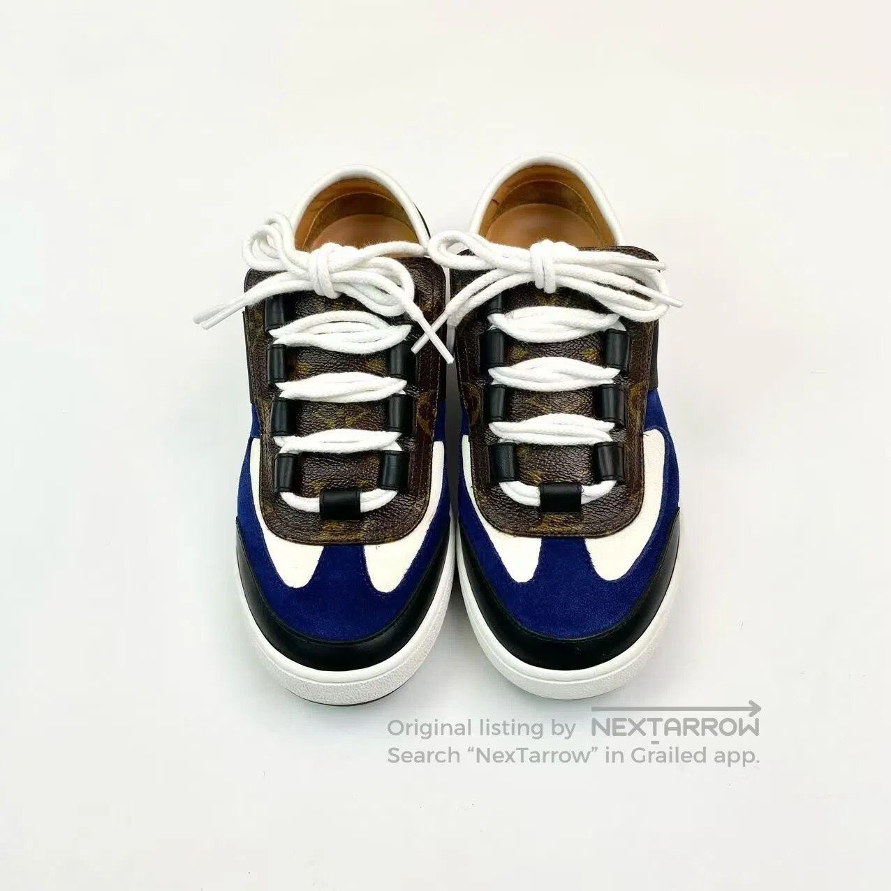 Louis Vuitton Louis Vuitton Presbyopia spliced low-top board shoes| Size US 6 / IT 36 - 3 Thumbnail