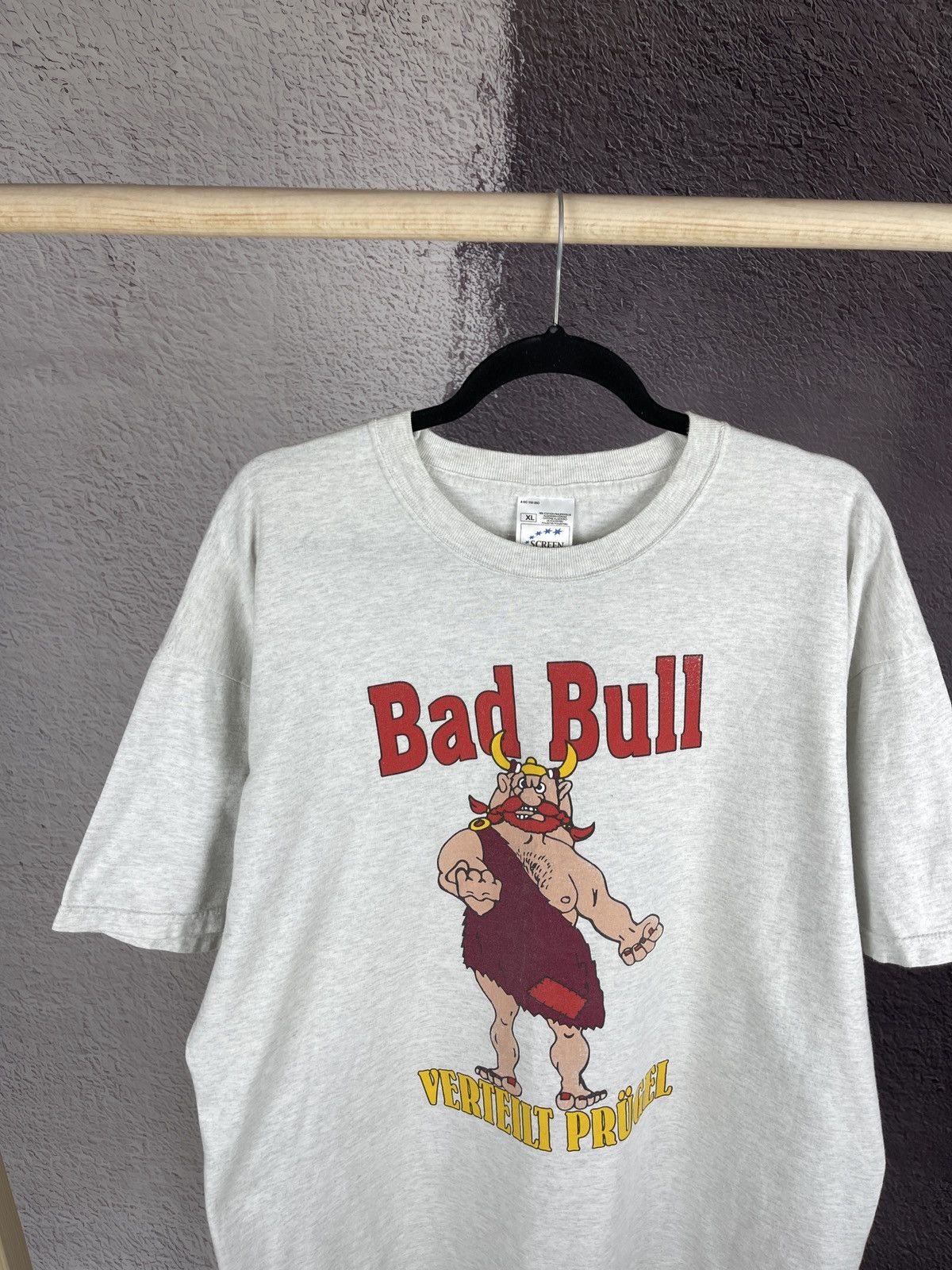 Other Screen Stars FOTL Bad Bull Viking big logo tee shirt Size US XL / EU 56 / 4 - 3 Thumbnail