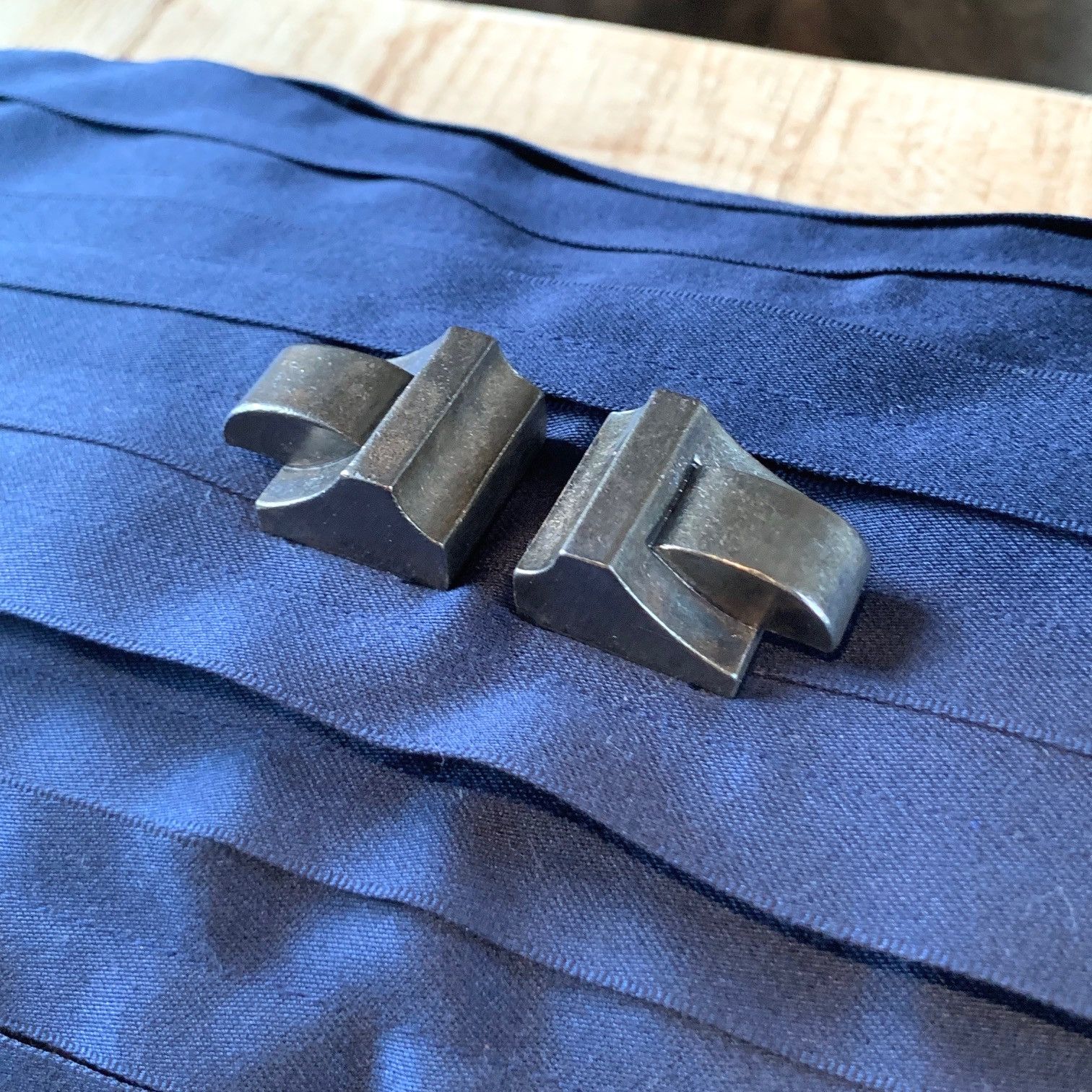 Lanvin Lanvin Navy Ribbon Flap Clutch Size ONE SIZE - 3 Thumbnail
