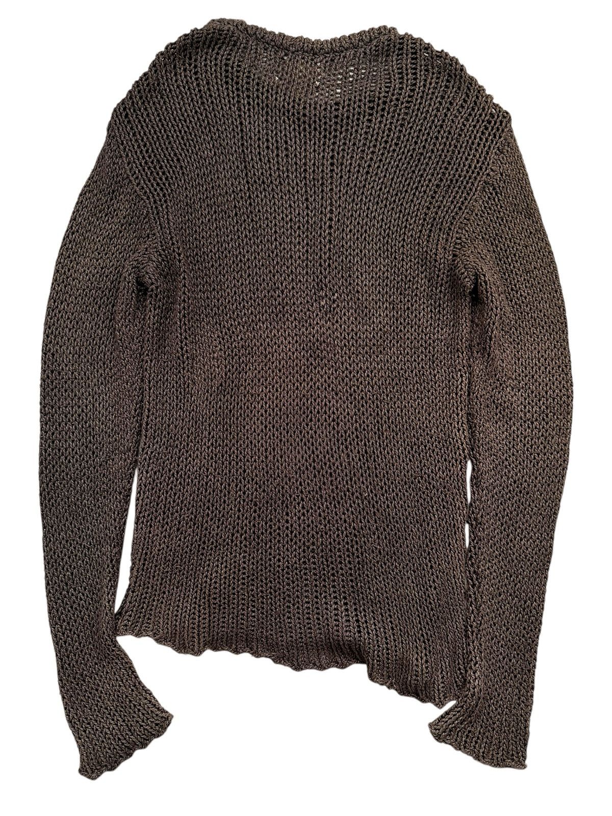 Greg Lauren RARE 2016 Knit Fisherman Sweater Brown Fade Size US M / EU 48-50 / 2 - 2 Thumbnail