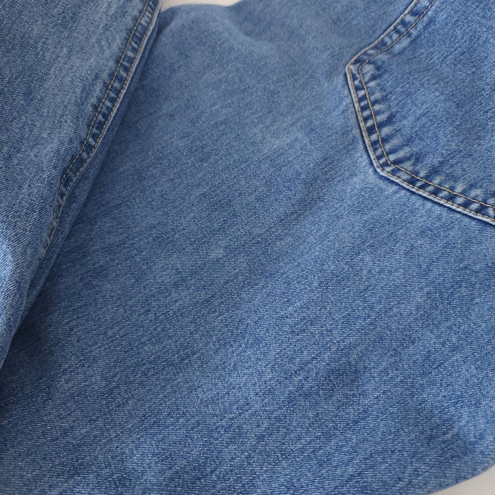Vintage Vintage Lizwear 90s High Rise Jeans 14 Yoke Medium Wash 80s Size 36" / US 14 / IT 50 - 9 Thumbnail
