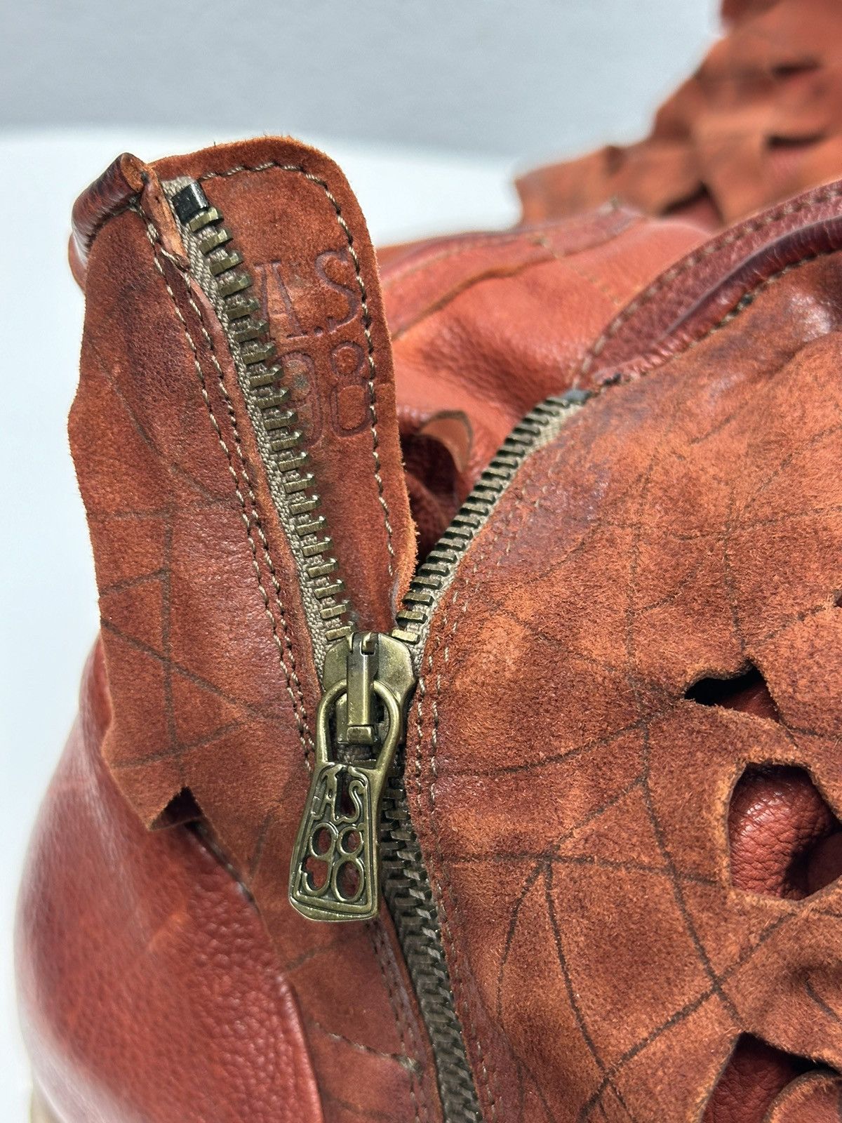 A.S.98 Vintage AS 98 Leather Boots Guidi Rick Owens MoMa Avantgarde Size US 6 / IT 36 - 11 Thumbnail