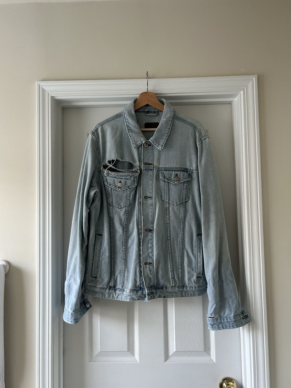 Asos Denim Jacket asos Size US L / EU 52-54 / 3 - 1 Thumbnail