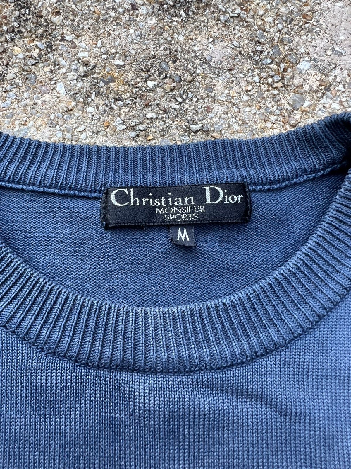 Christian Dior Monsieur Christian Dior Embroidered Logo Sweatshirt Size US M / EU 48-50 / 2 - 4 Thumbnail