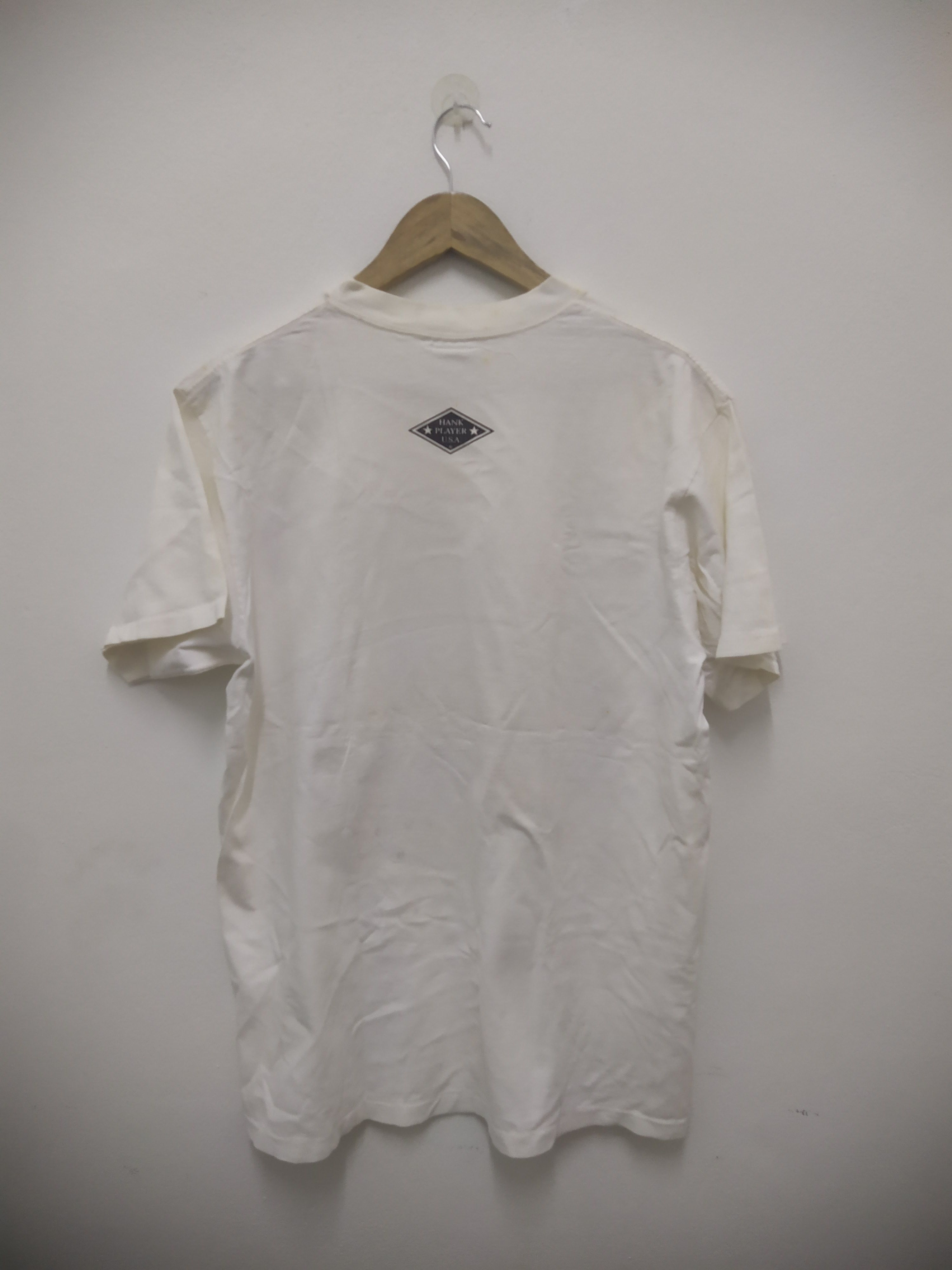 Vintage Hank Player USA Multi-Sport Graphic Tee Made in USA
