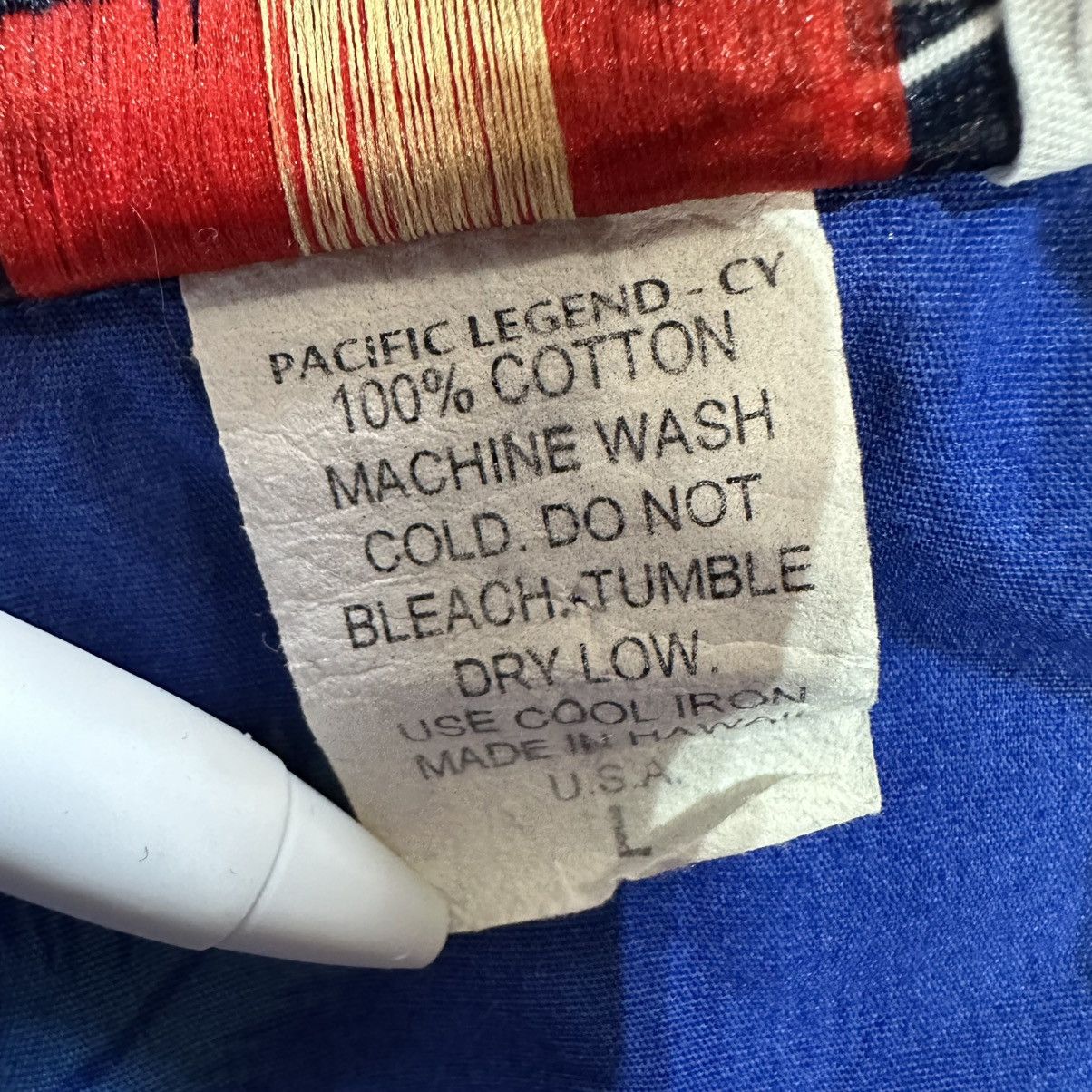 Pacific Legend × Vintage Pacific Legend Made in USA 100% Cotton Parrot Hawaiian Shirt Size US L / EU 52-54 / 3 - 4 Thumbnail