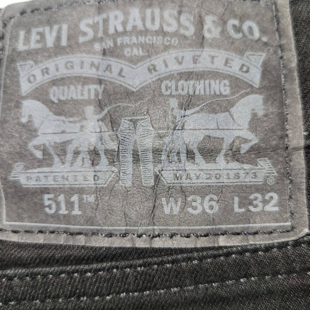 Levi's Levi's 511 Slim Straight Jeans 36/32 Men Excellent Condition Size US 36 / EU 52 - 11 Thumbnail