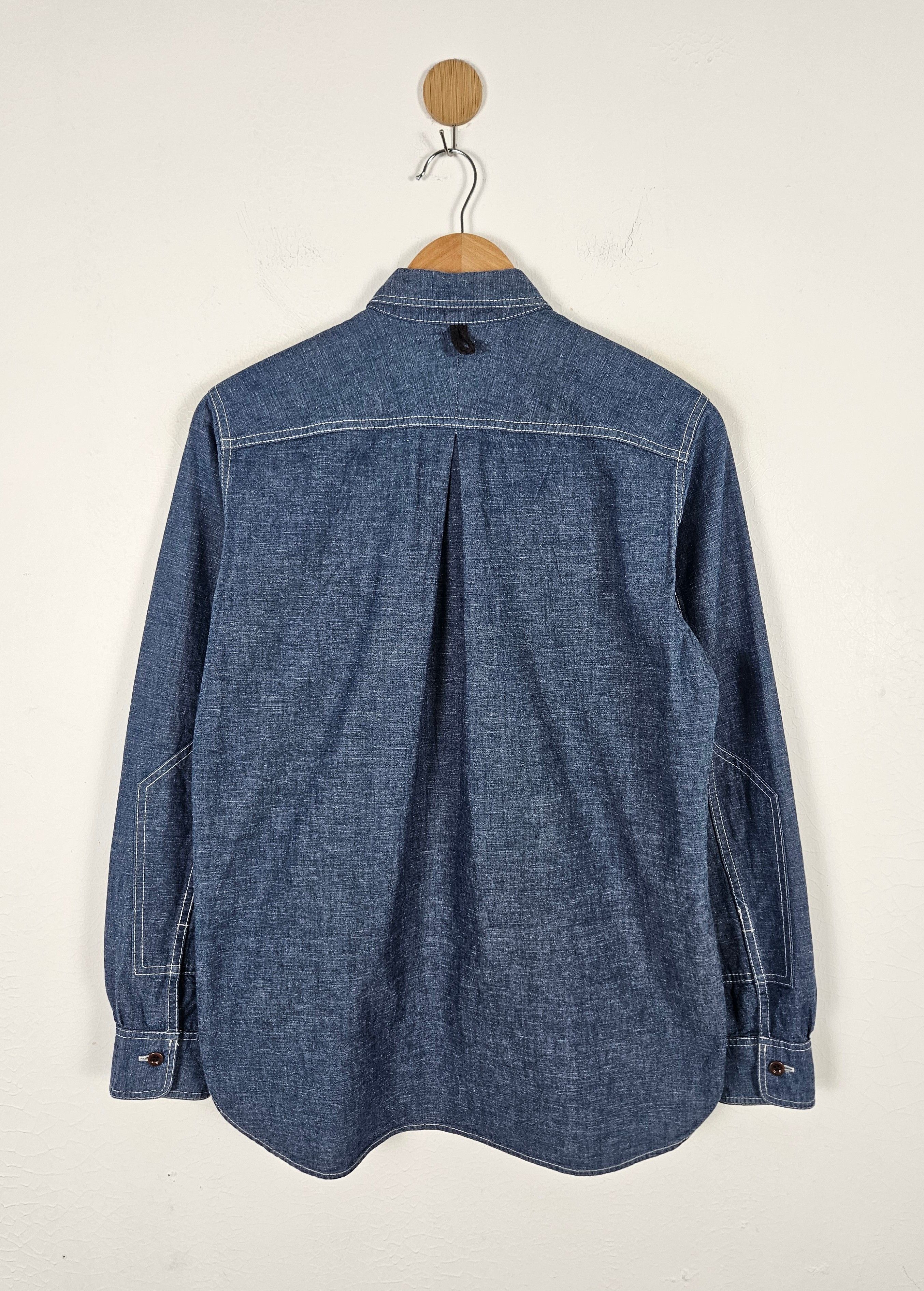 Comme des Garcons Junya Watanabe Comme des Garcons AD2013 Denim Jacket Size US XS / EU 42 / 0 - 3 Thumbnail