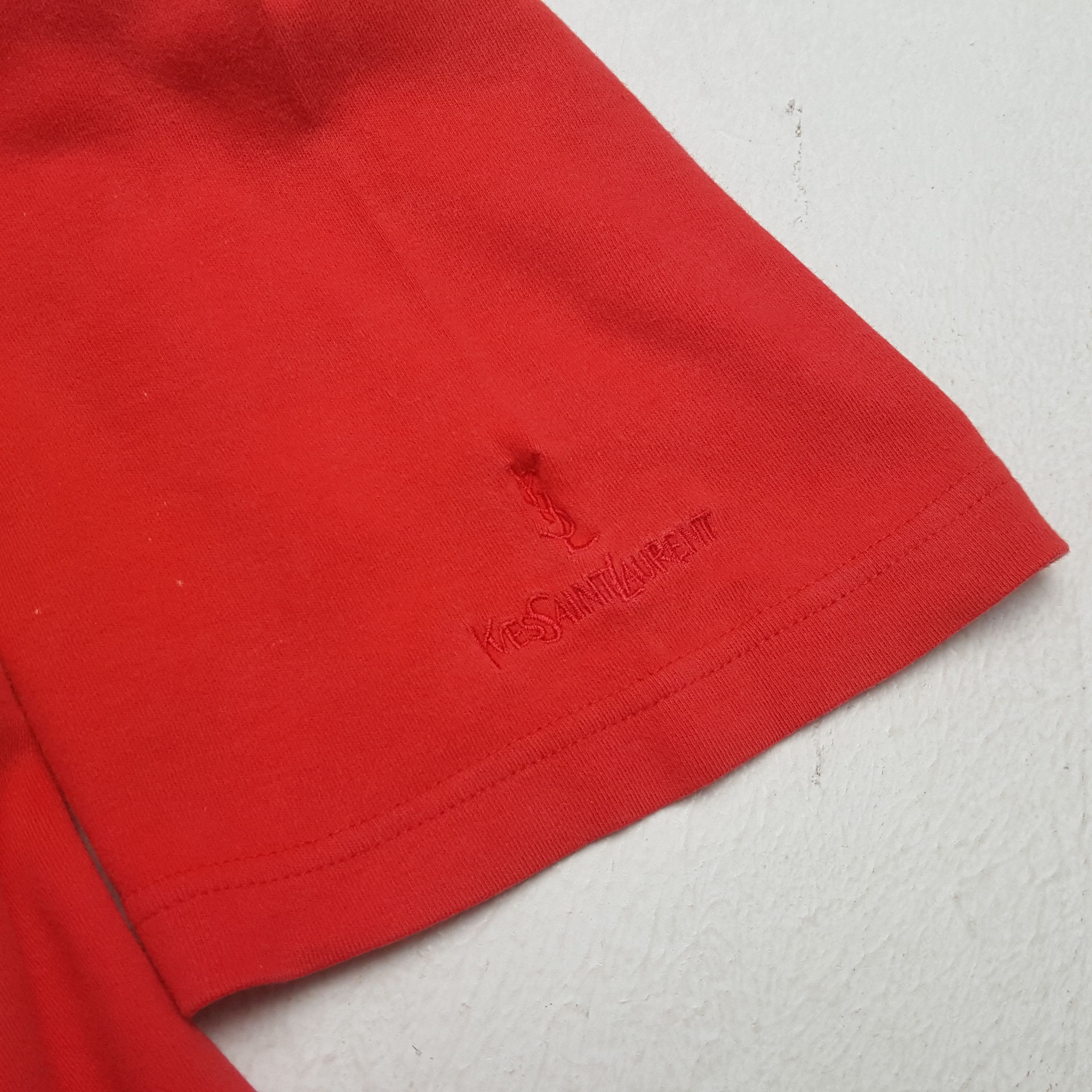 Vintage × Yves Saint Laurent Vintage YVES SAINT LAURENT Italian Fashion Brand T-Shirst Size US L / EU 52-54 / 3 - 7 Thumbnail
