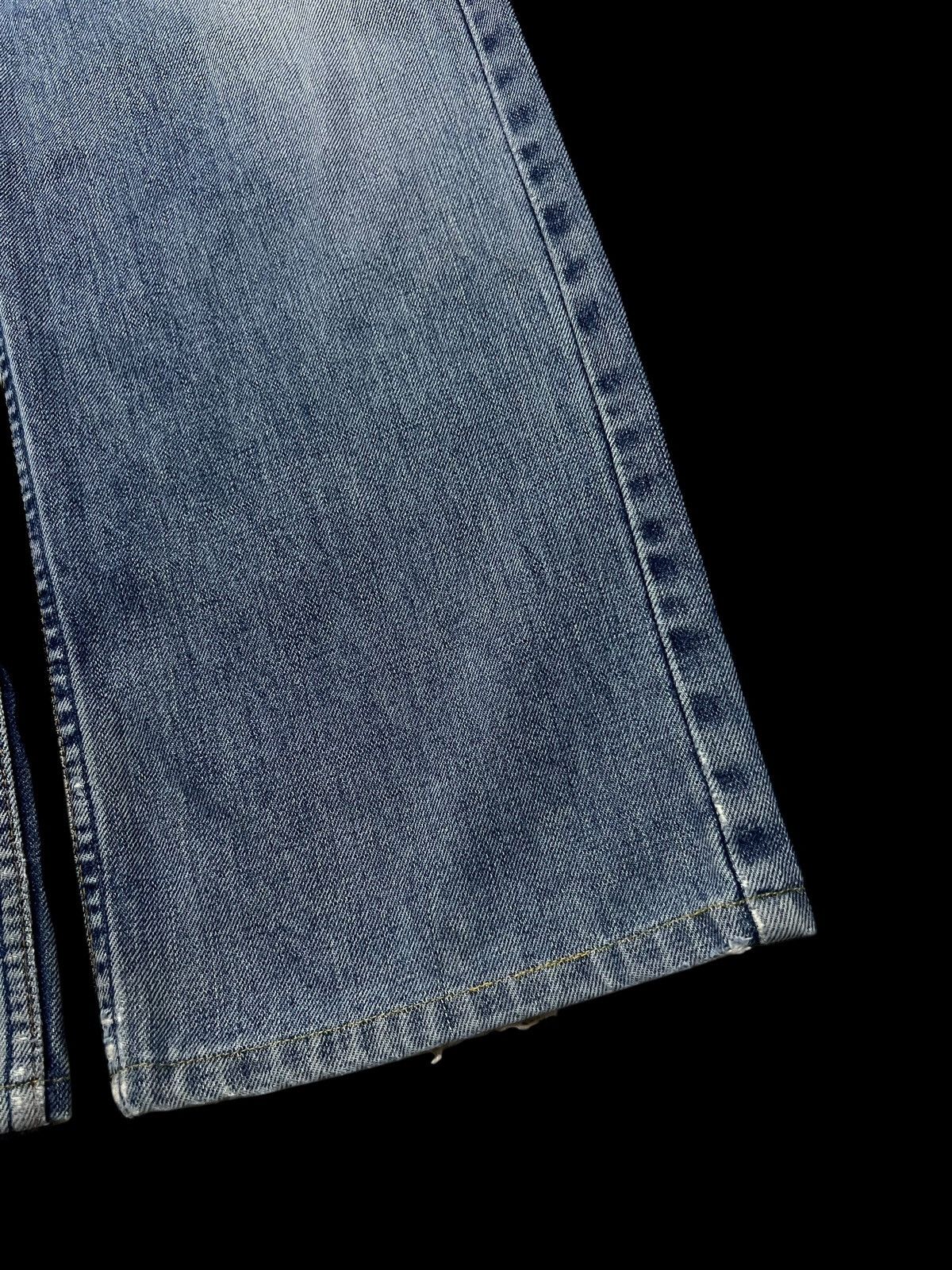 Levi's × Levi's Vintage Clothing 🌈90s Levis 512 Distress Light Wash Baggy Jean Size US 30 / EU 46 - 6 Thumbnail