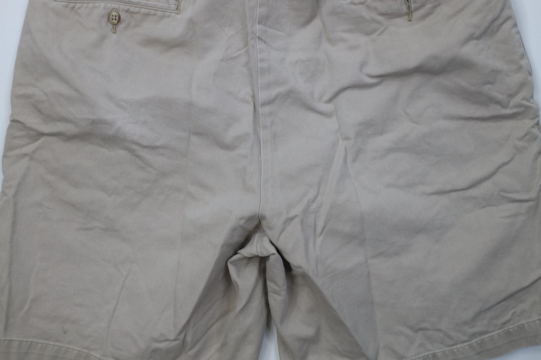 Polo Ralph Lauren Vintage 90s Ralph Lauren Above Knee Golf Chino Shorts Beige Size US 36 / EU 52 - 12 Thumbnail
