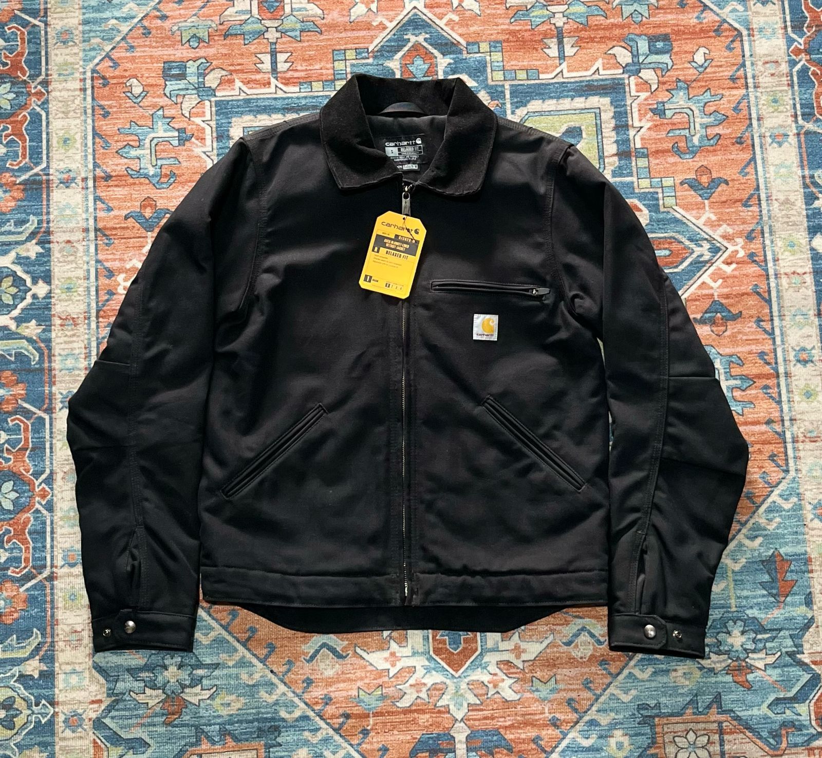 Carhartt CARHARTT DUCK BLANKED LINED DETROIT JACKET Size US S / EU 44-46 / 1 - 2 Thumbnail